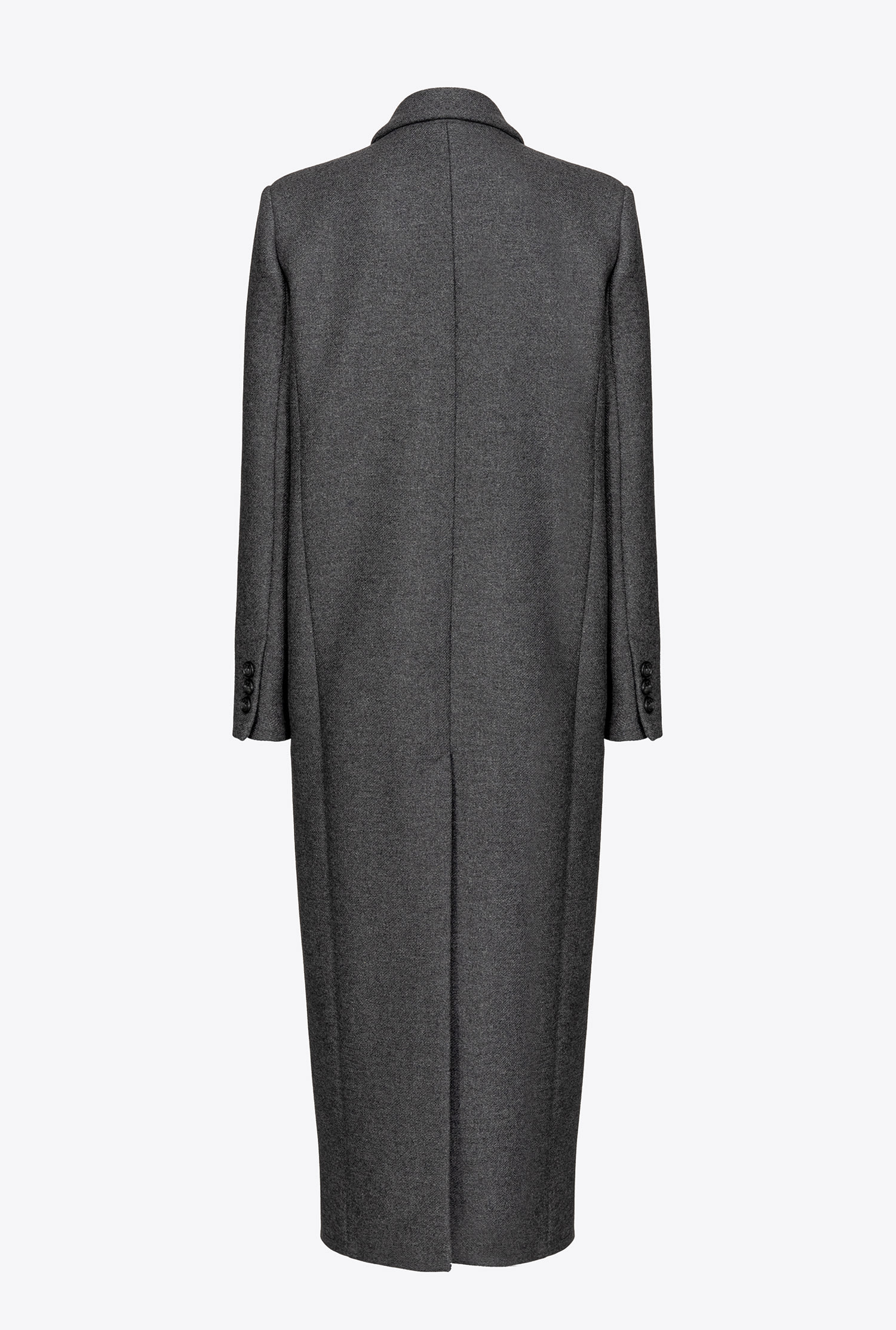 Long double-breasted coat