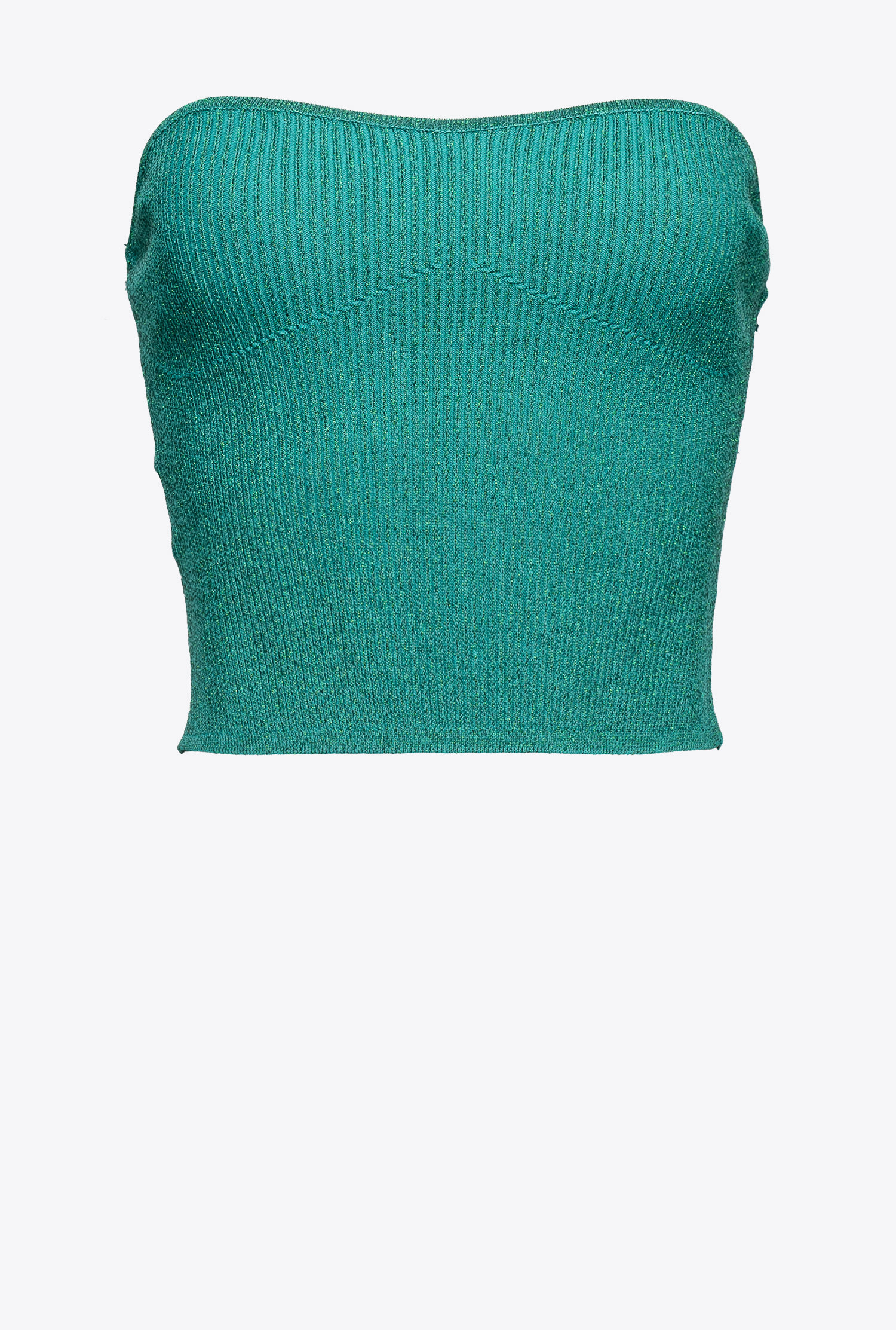 Strapless crop top