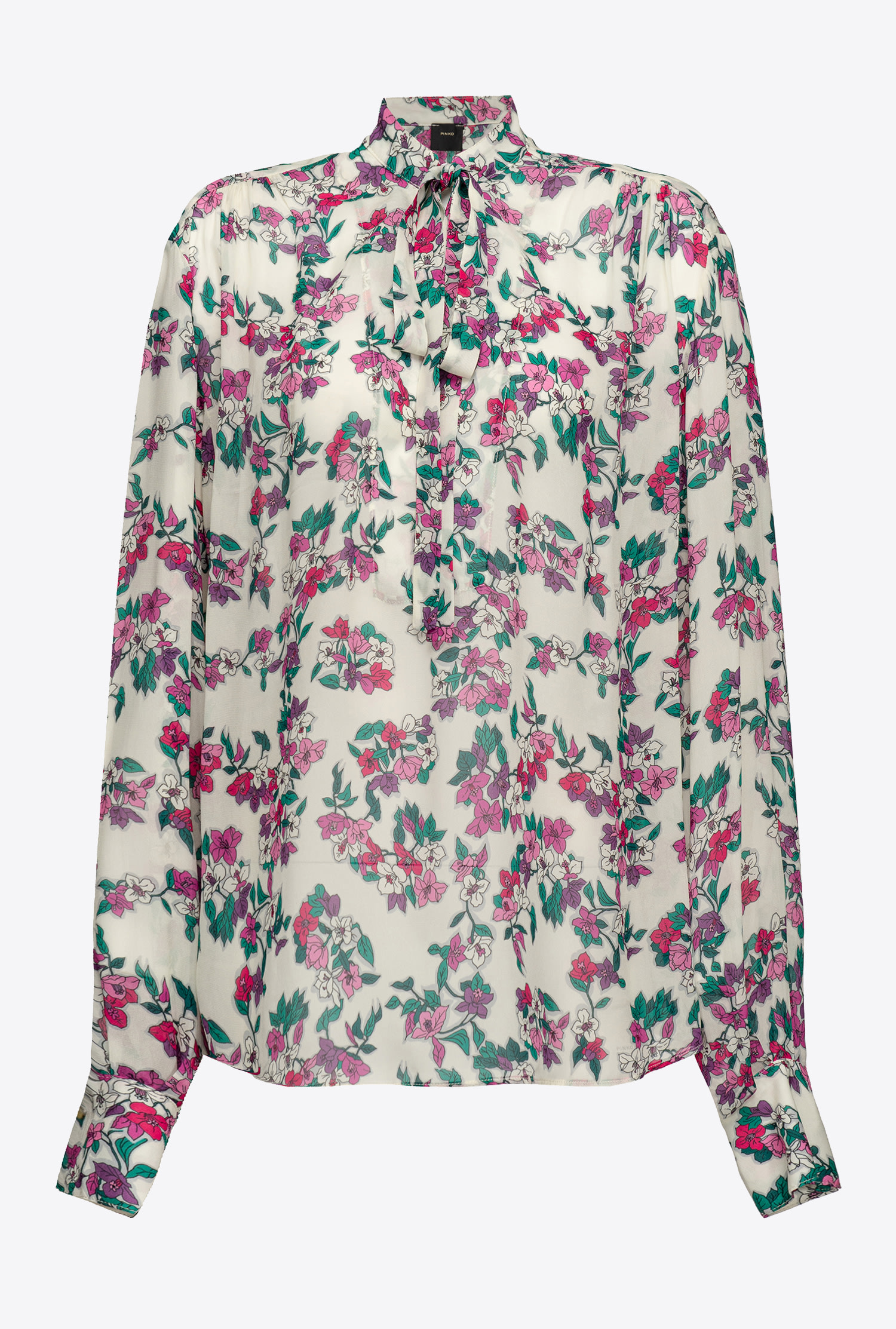 Floral georgette blouse