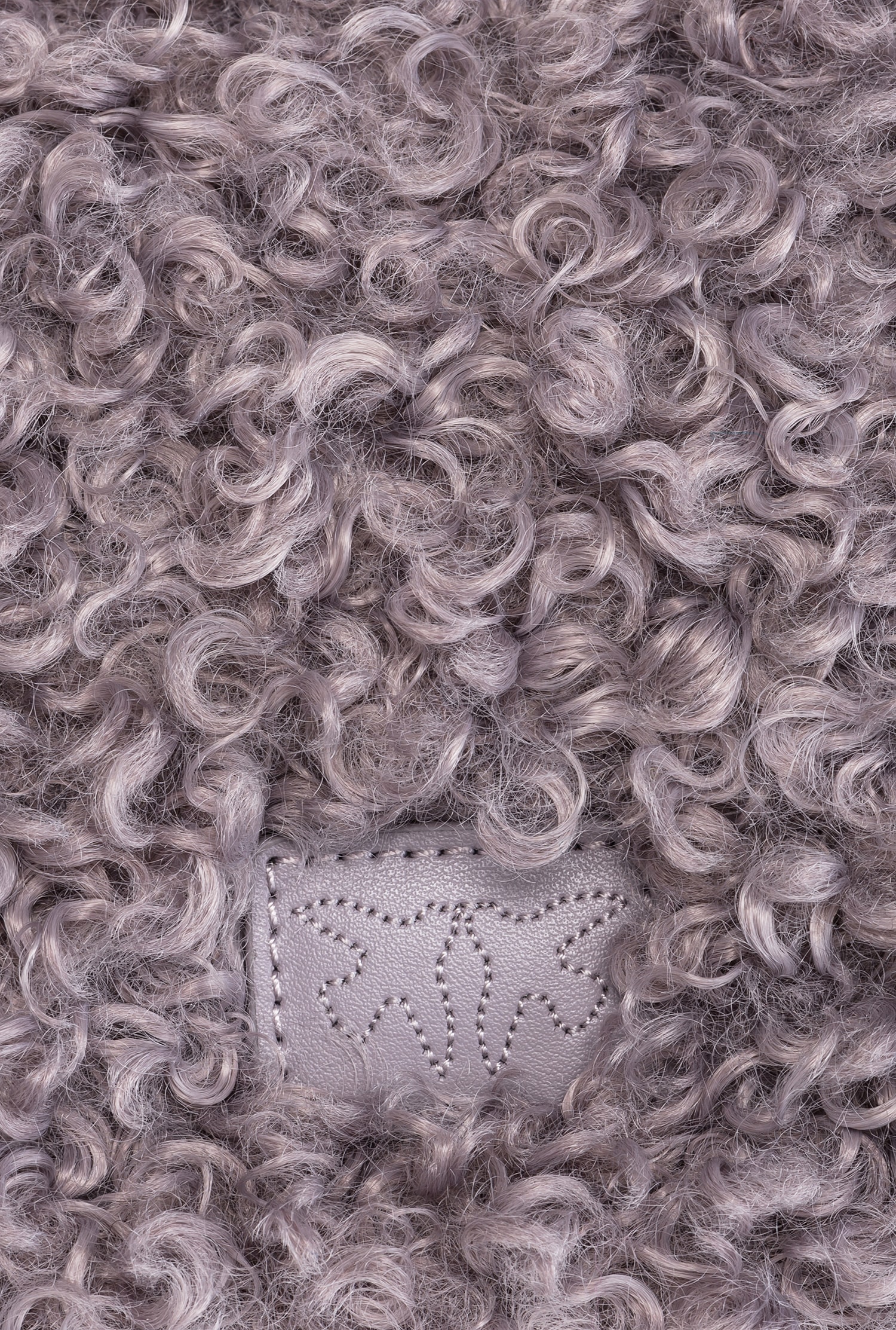 Mini Half Moon Bag Neon Curls