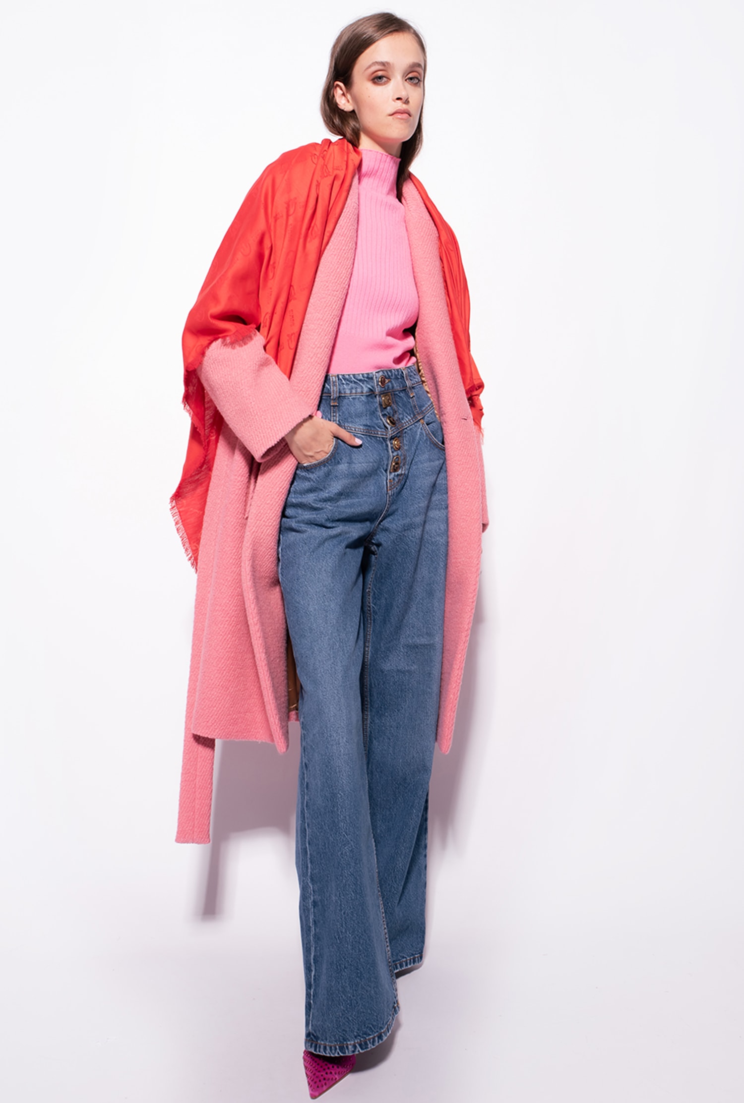 Large Monogram scarf