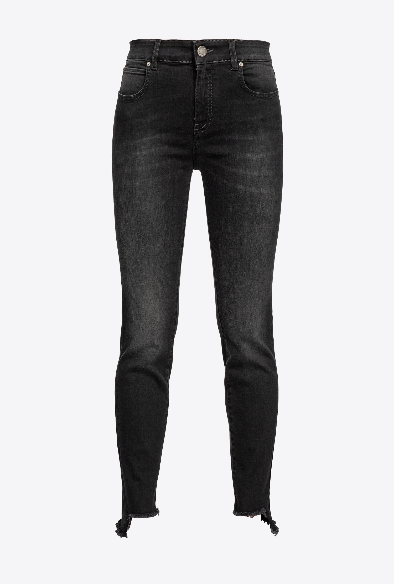 Skinny black stretch denim jeans