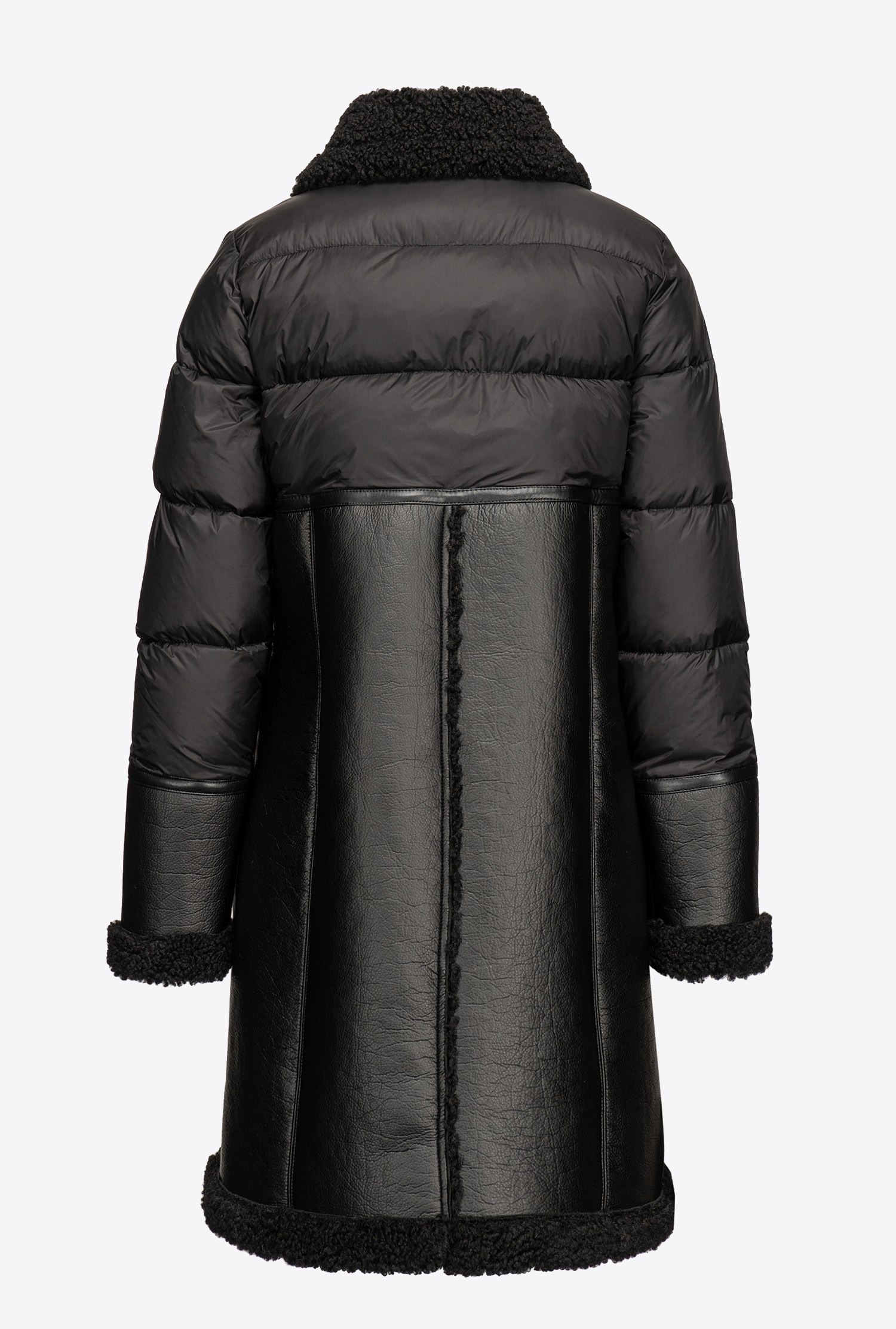 Imitation sheepskin coat