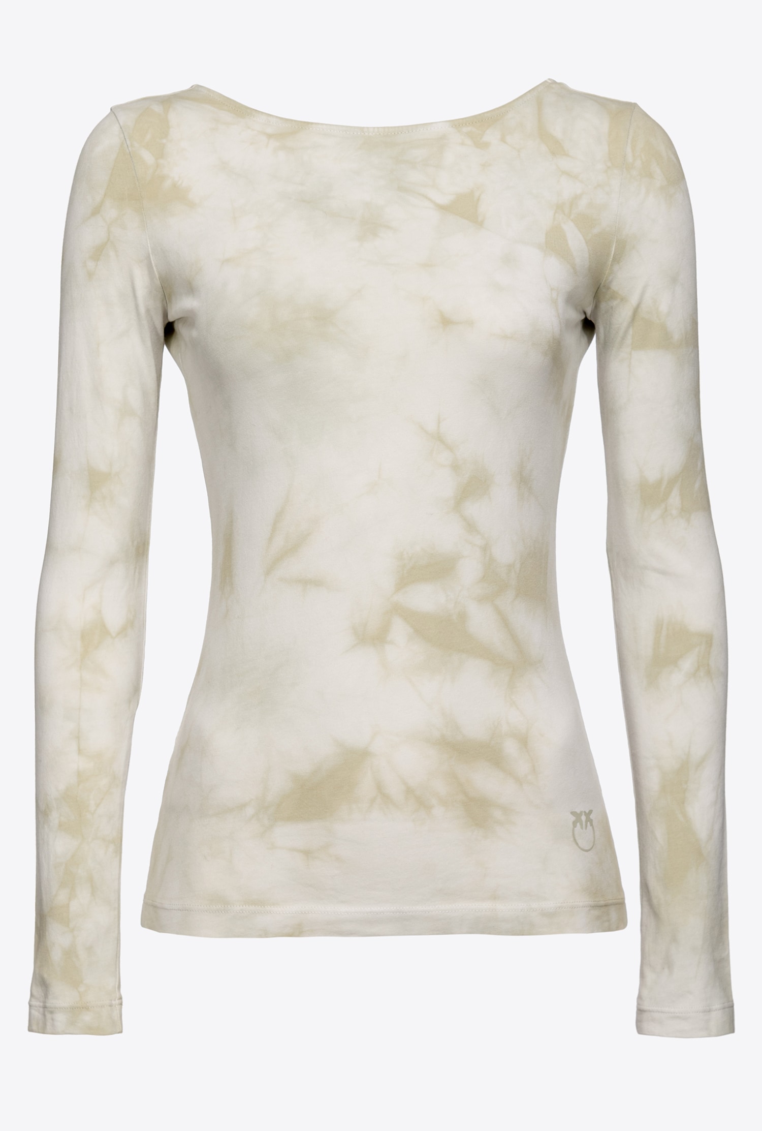 Tie-dye jersey sweater