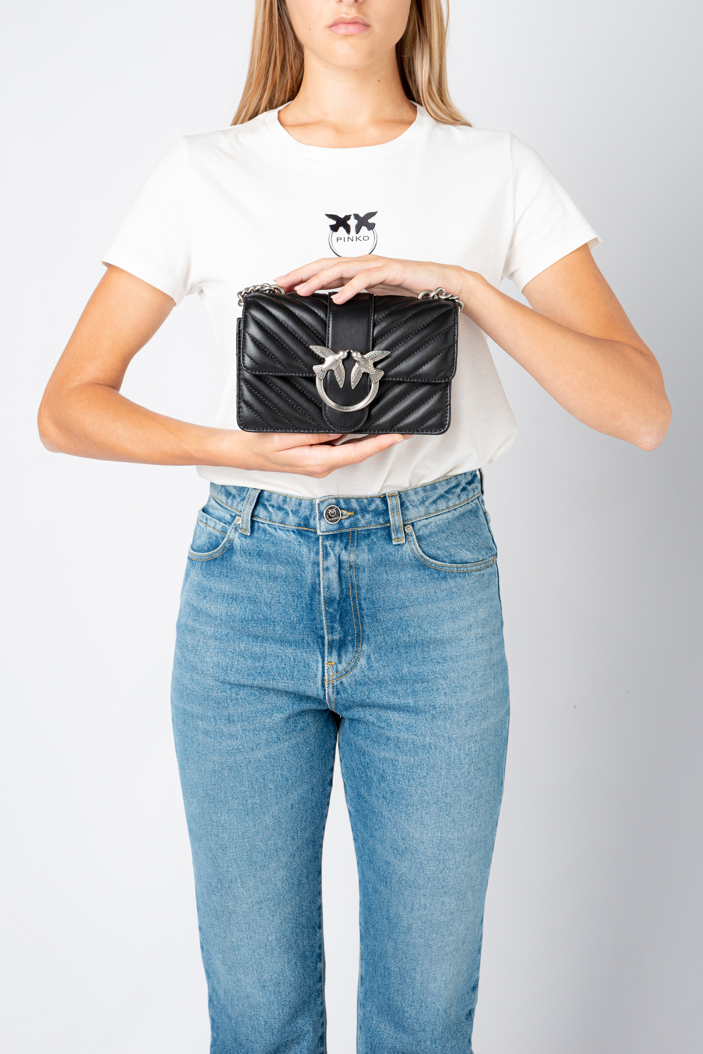 Mini Love Bag Icon Chevron