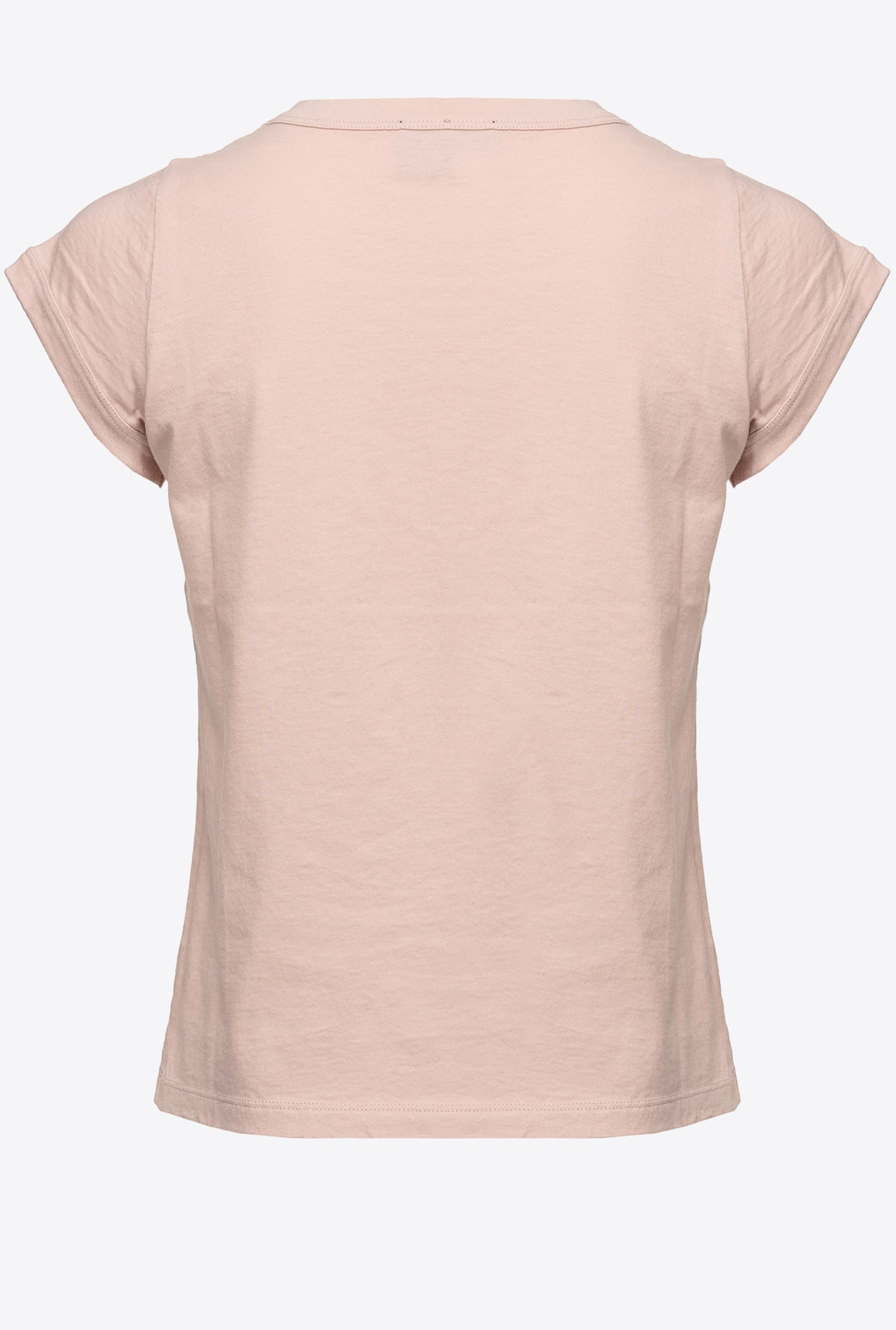 Slim-fit T-shirt with multicoloured Love Birds logo