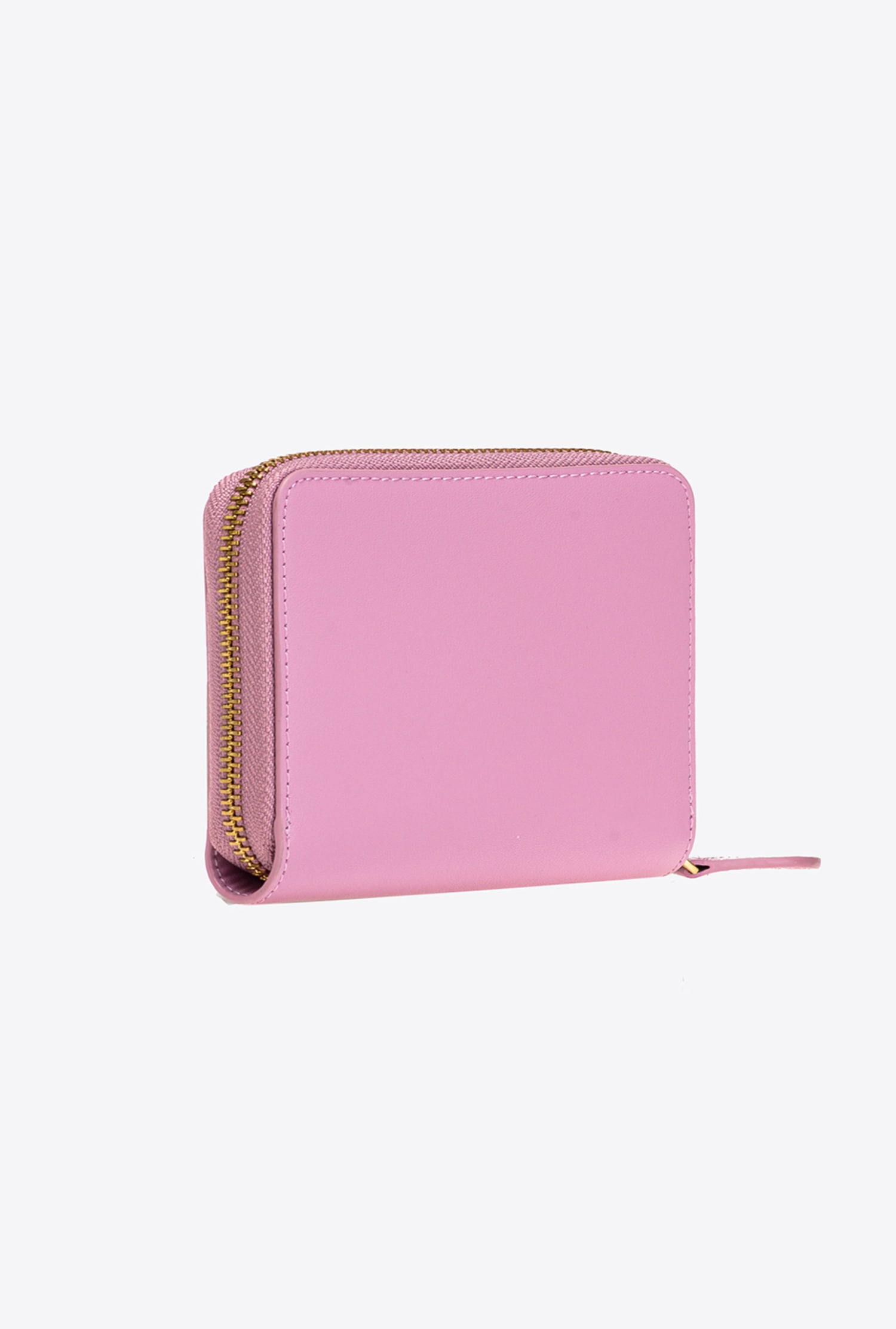 Small zip-around leather purse