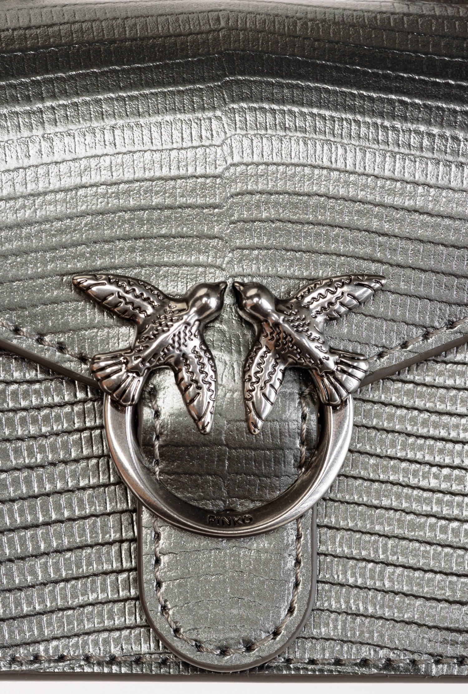 Micro Love Bag Top Handle Lizard