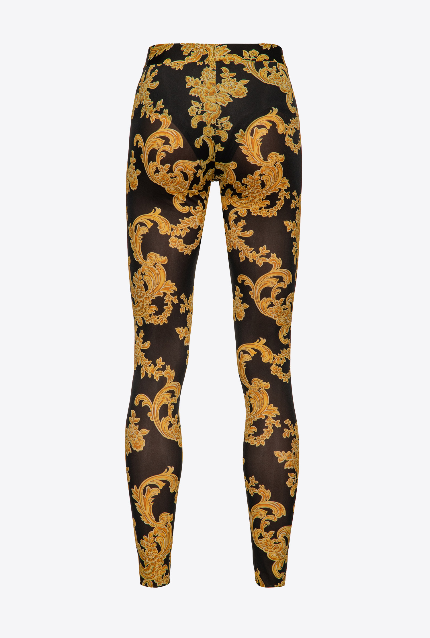 Leggings with decorative print