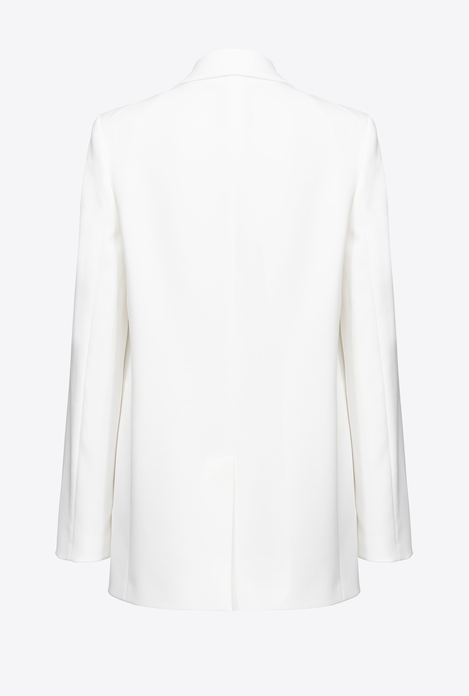 Single-breasted stretch crêpe blazer