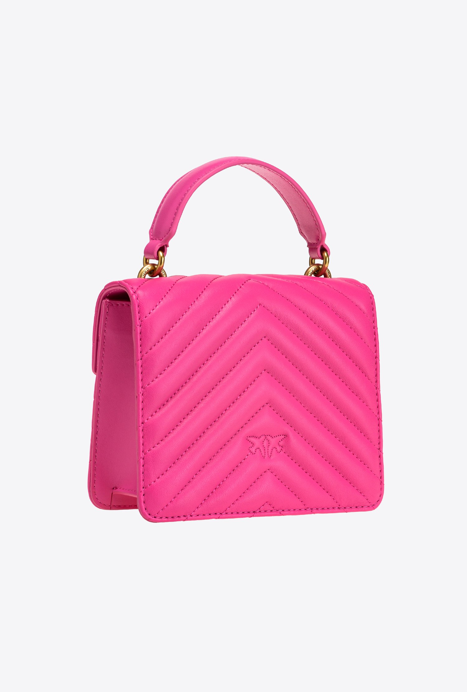 Mini Love Bag Top Handle Chevron