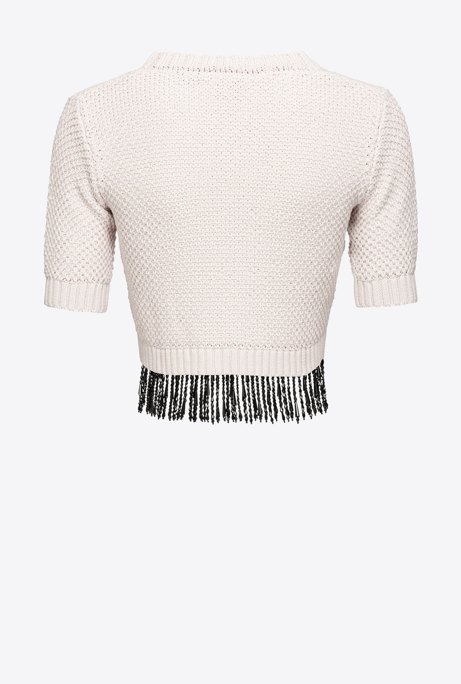 Crop top with bead detailing