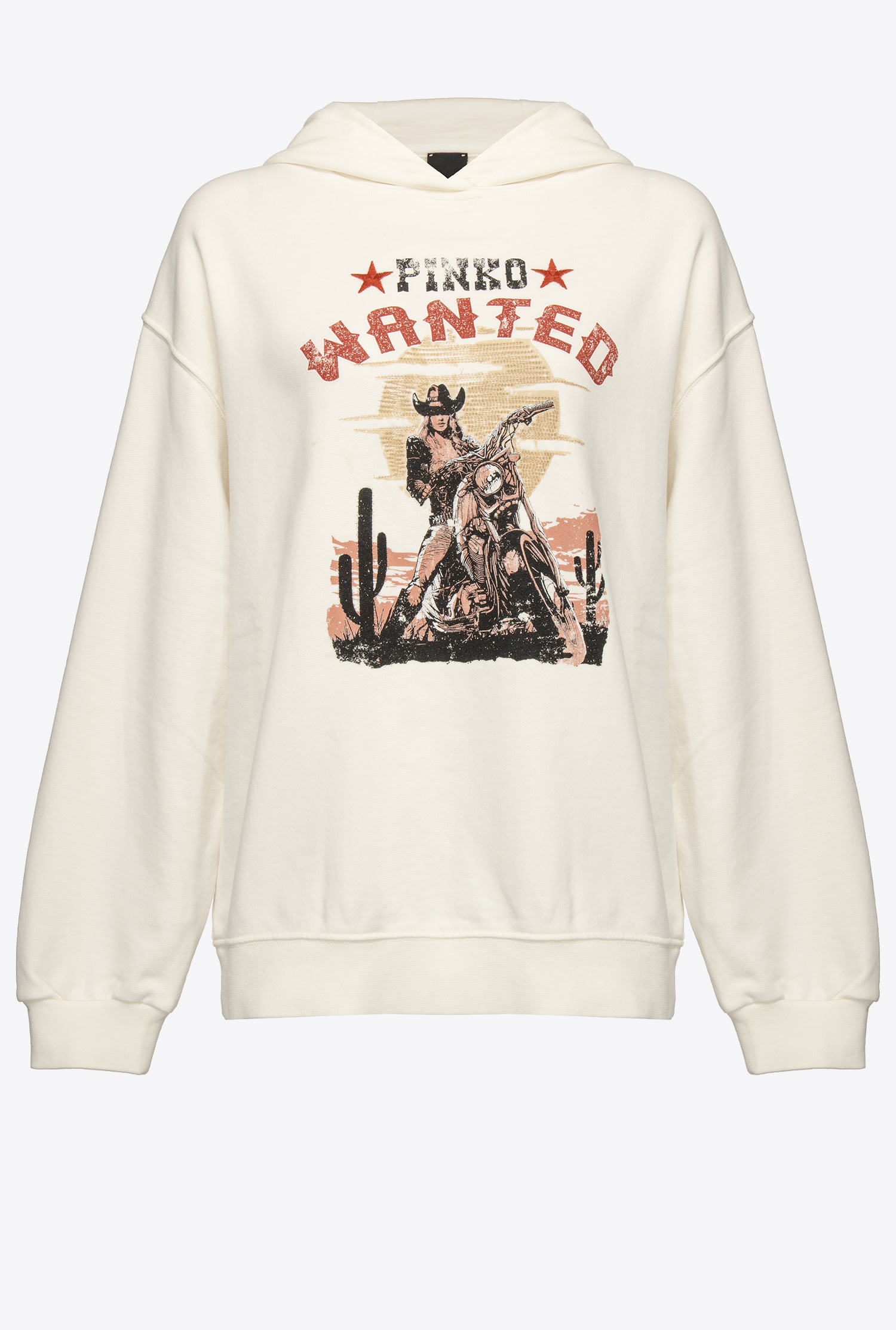 Sweatshirt with Wanted print