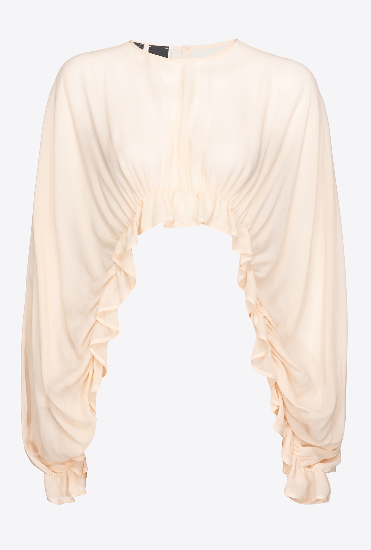 Shrug top with frills