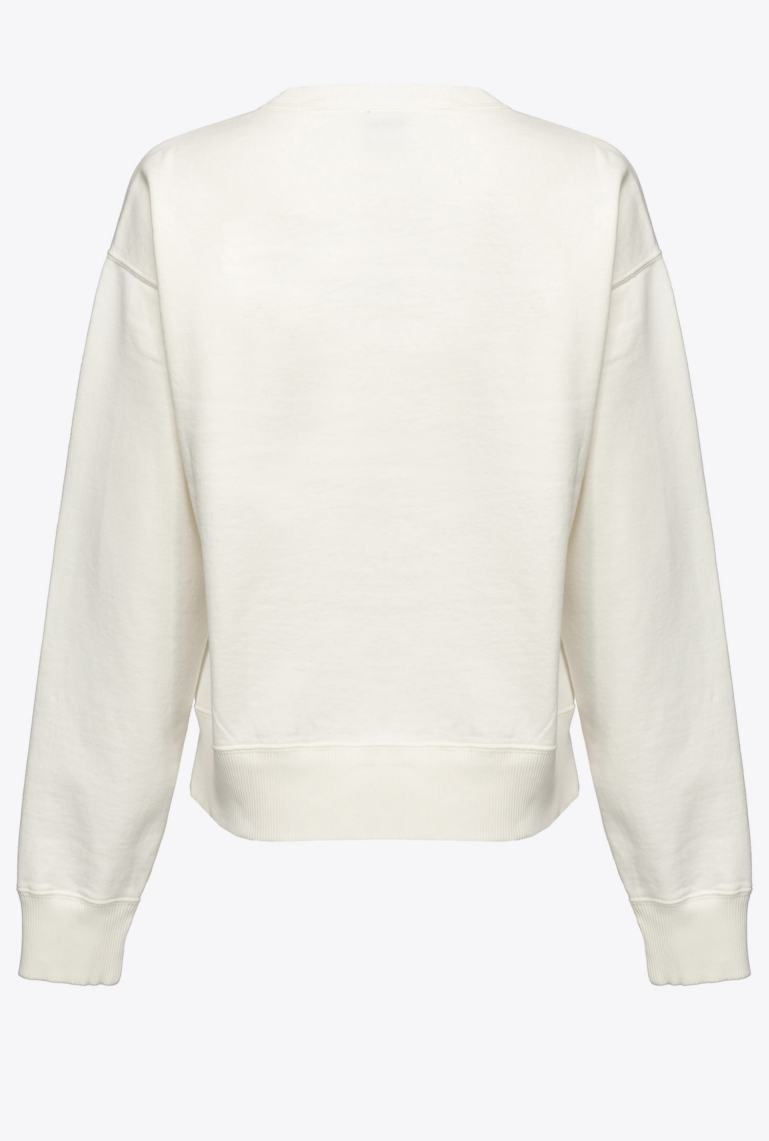 Sweatshirt with multicoloured logo