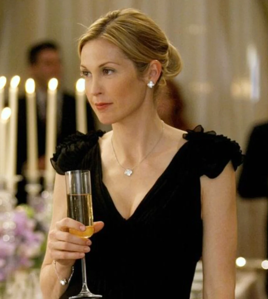 Trebol aretes blanco