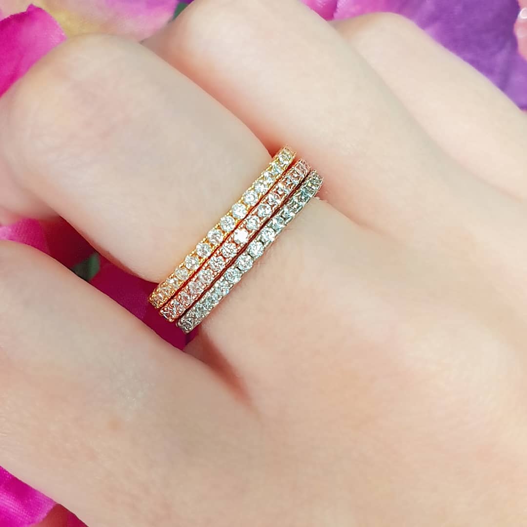 Churumbela clásica rose gold