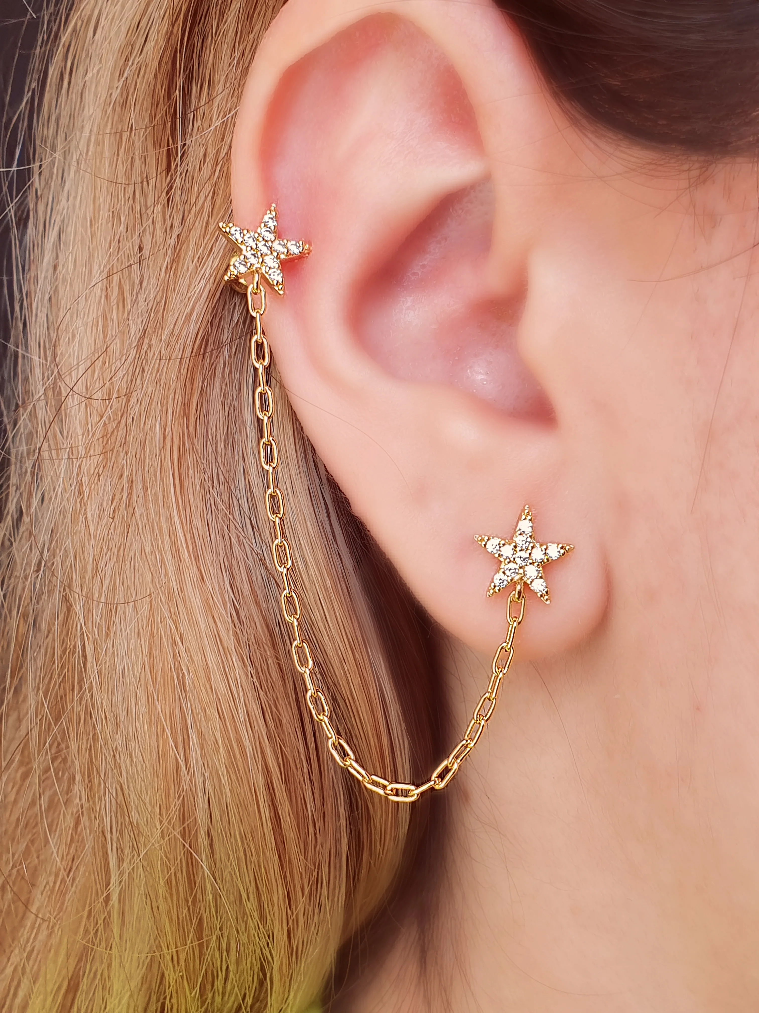 Estrellas con cadena