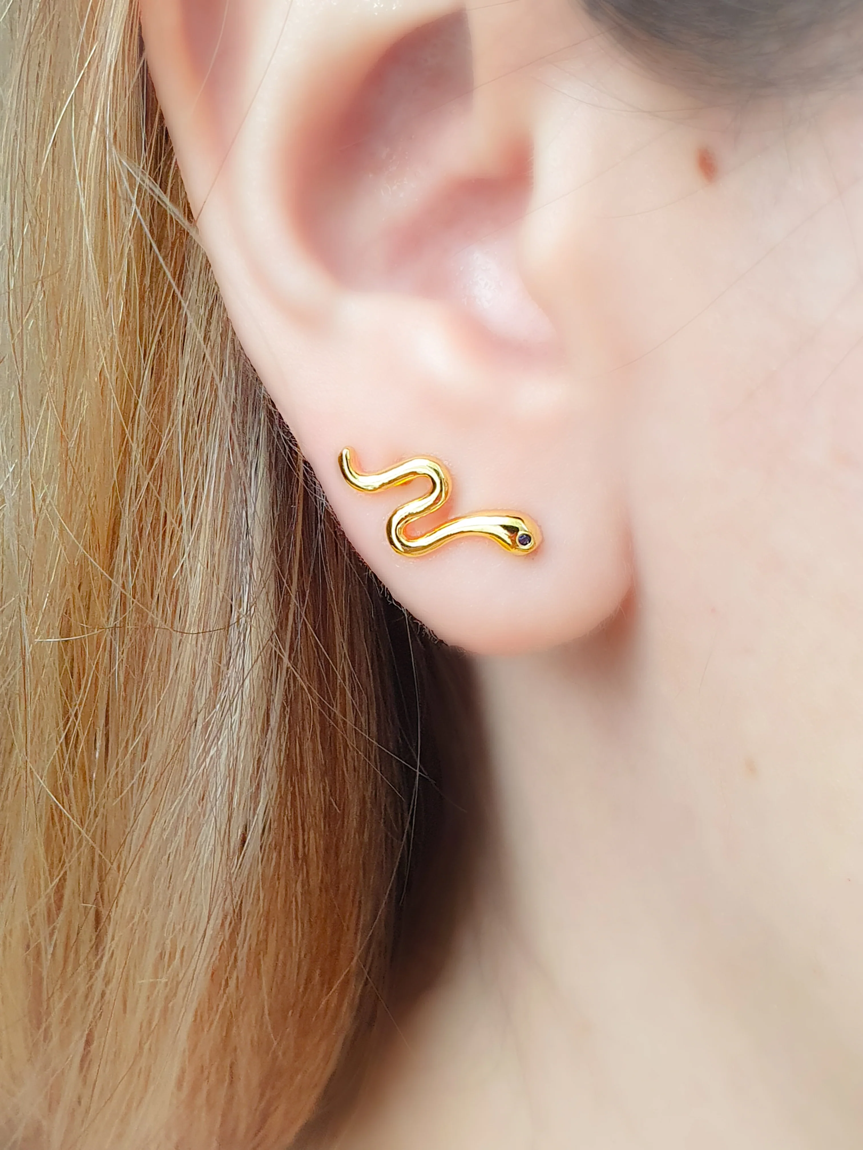 Ear crawler Serpiente