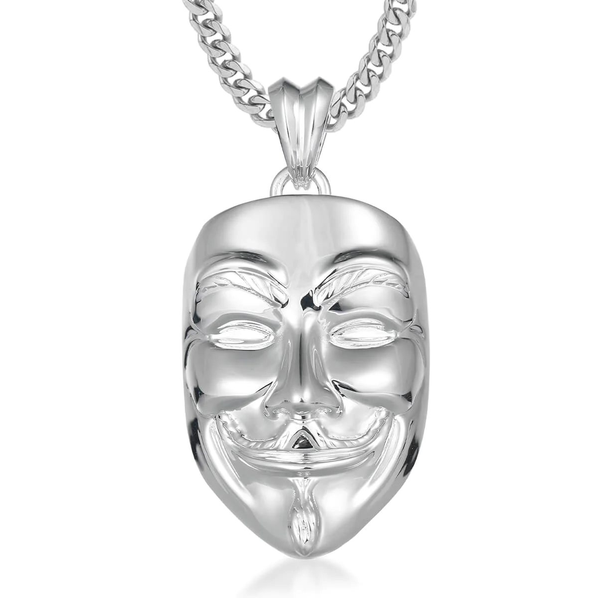 V for Vendetta Gold Pendant