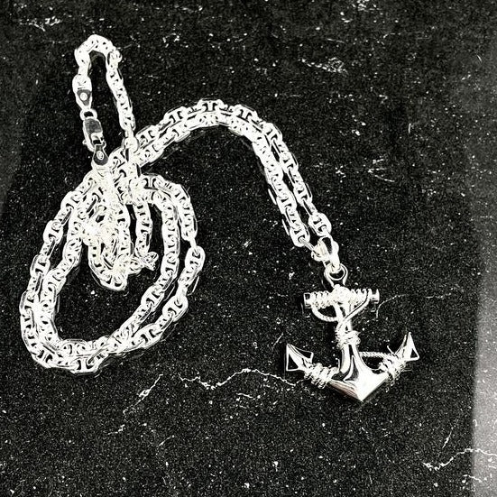 Anchor & Rope Pendant