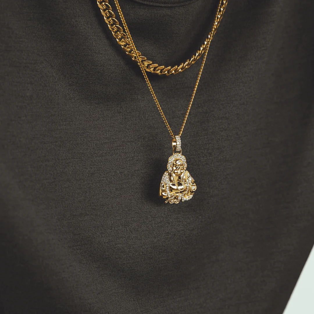 Diamond Buddha Pendant