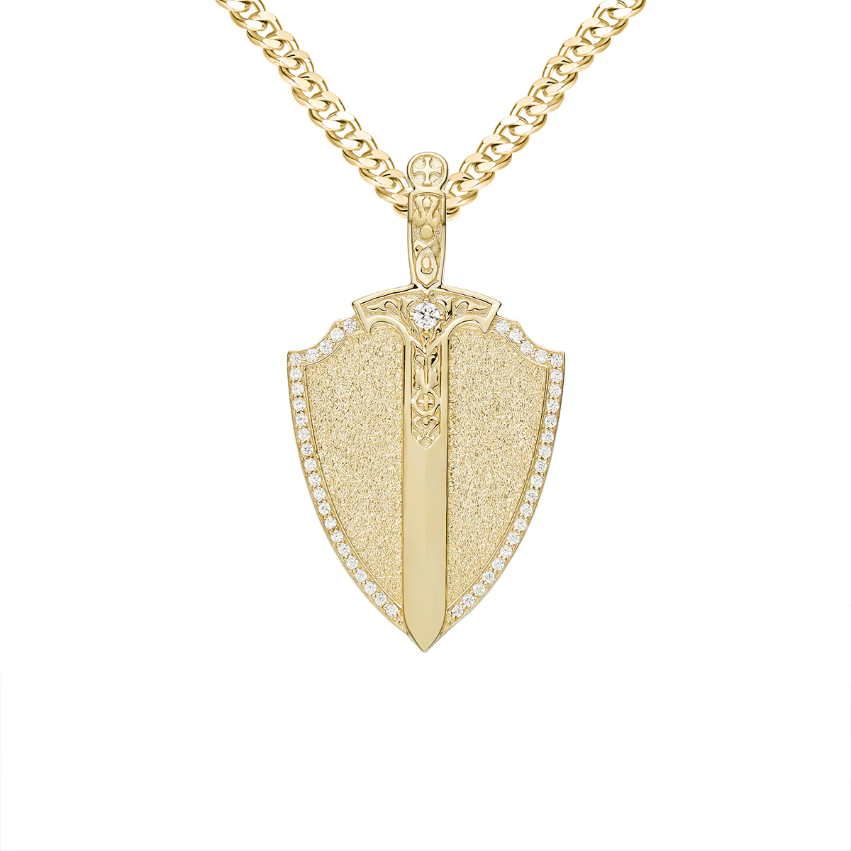 Sword and Shield Pendant
