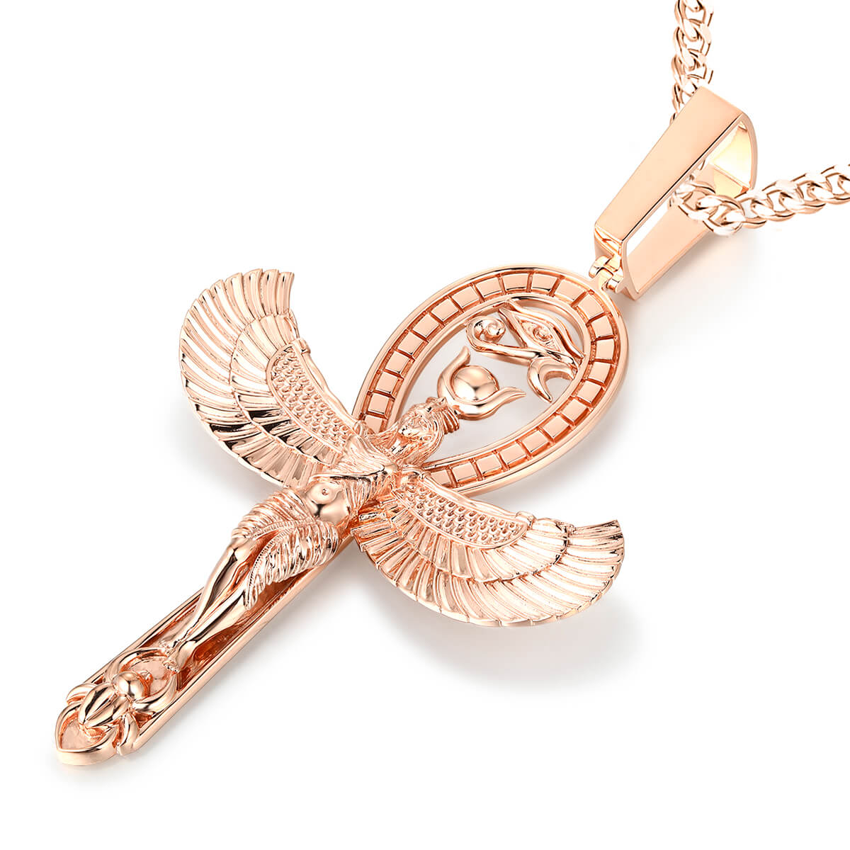 Large Custom Egyptian Ankh Pendant