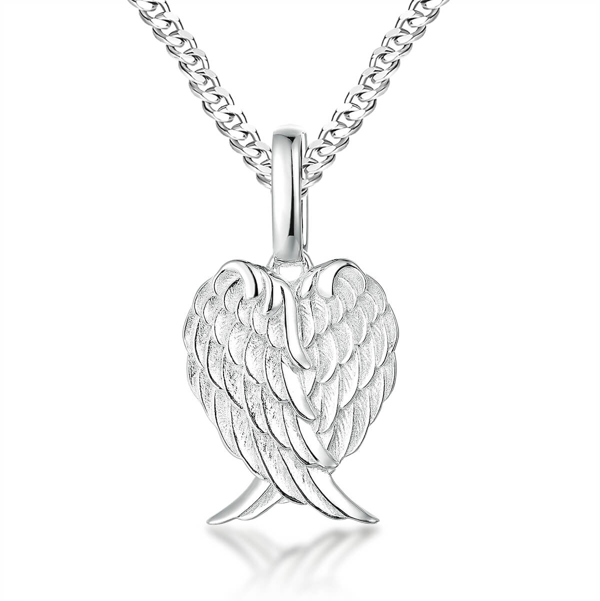 Heart Shaped Wing Pendant