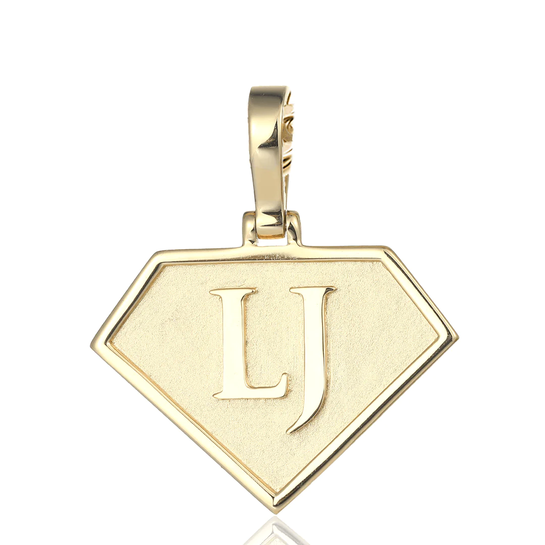 Customizable LJ Diamond Pendant