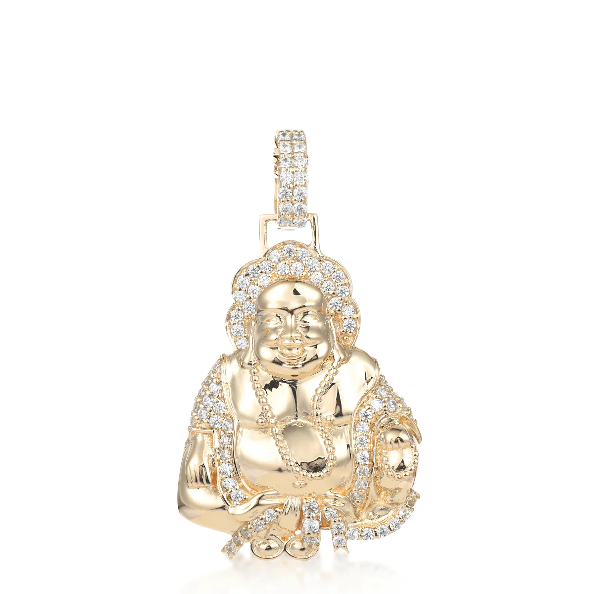 Diamond Buddha Pendant