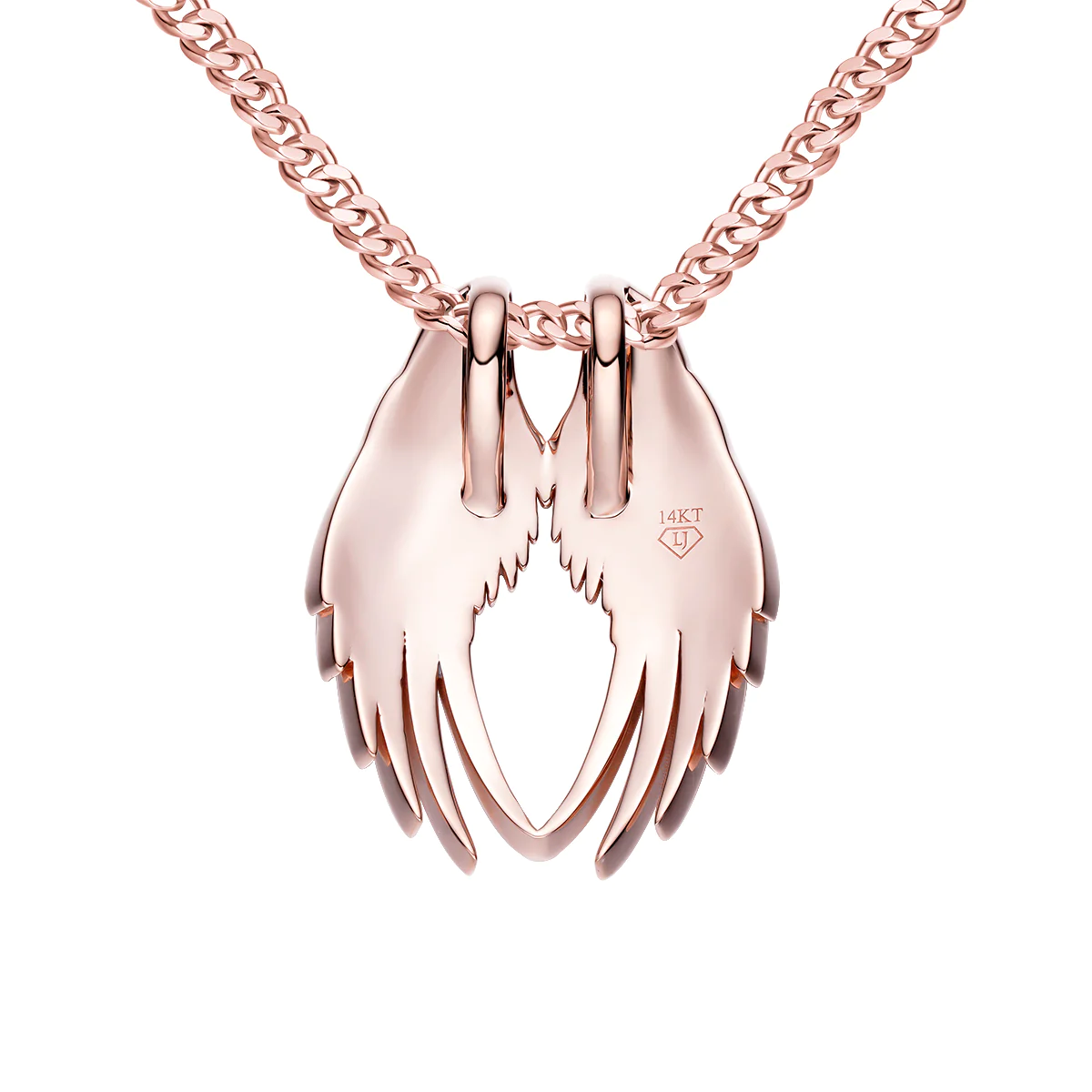 Double Angel Wing Pendant
