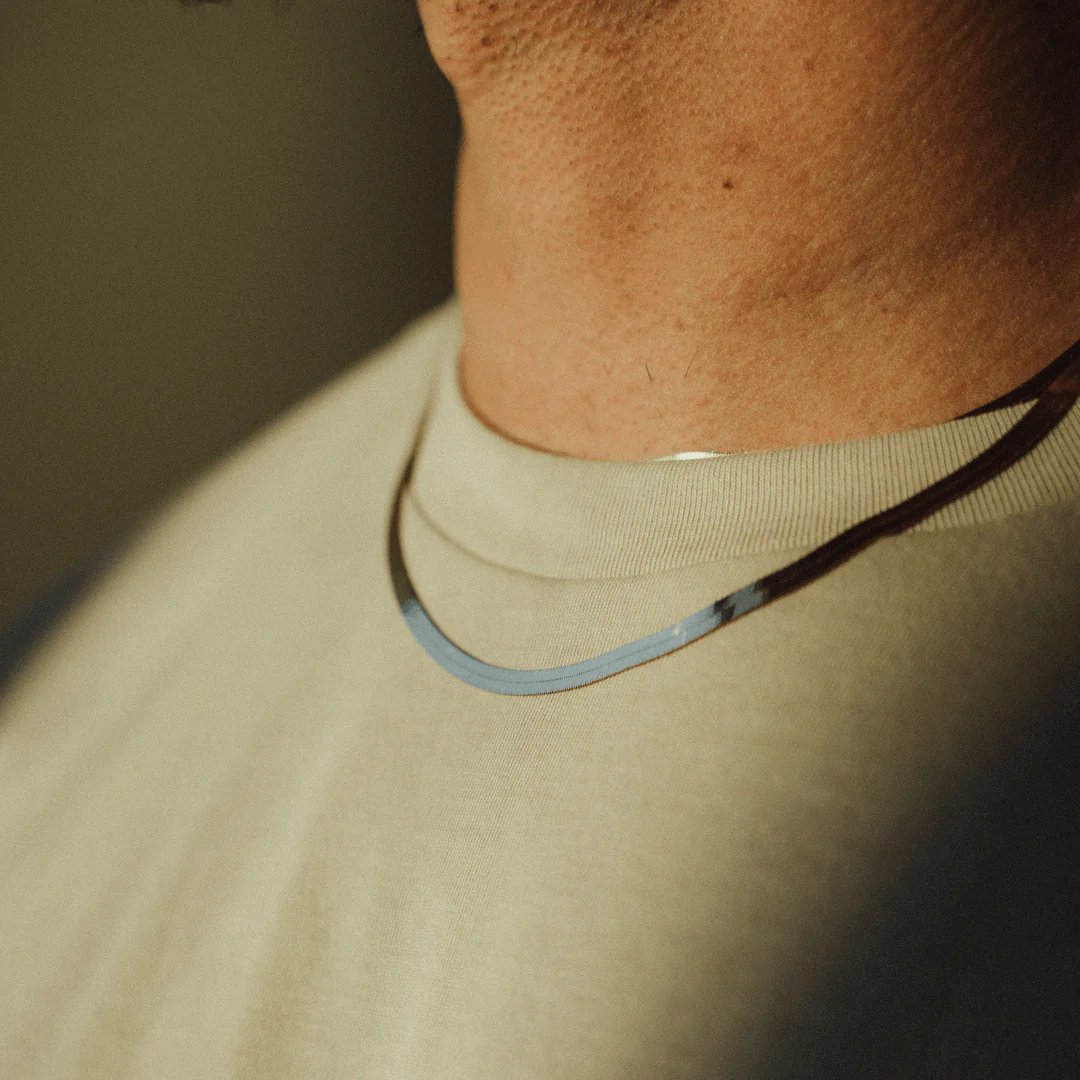 Gold Herringbone Chain