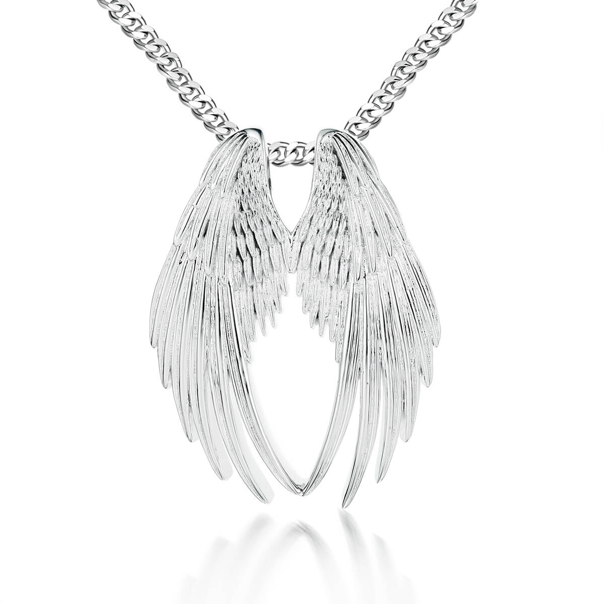 Double Angel Wing Pendant