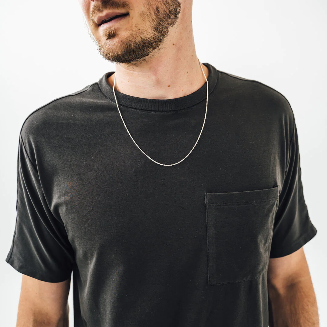 Silver Diamond Cut Rope Chain