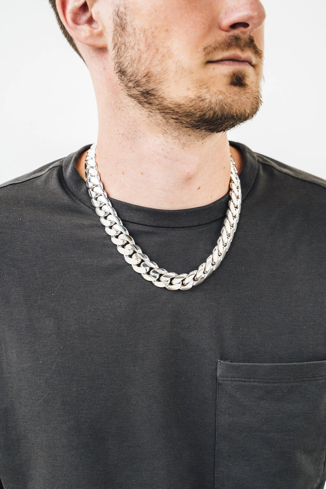 Handmade 925 Silver Miami Cuban Link Chains