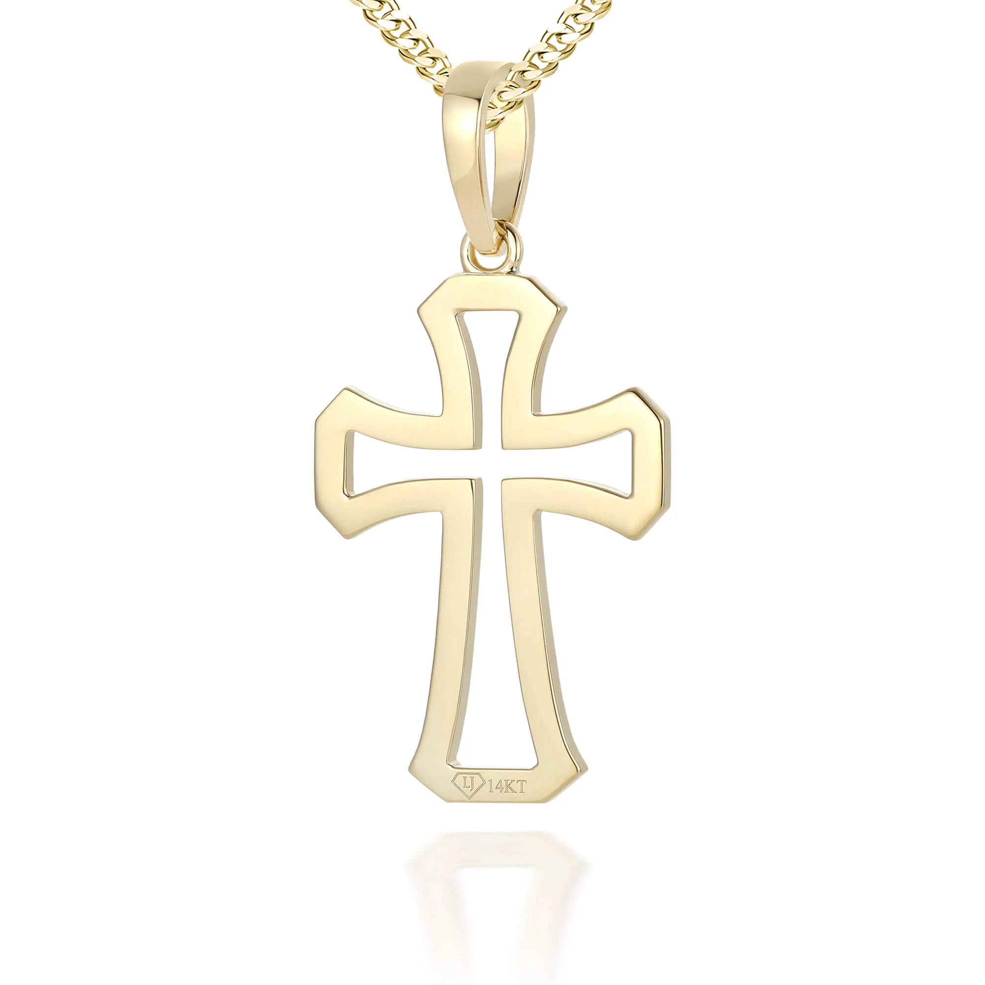 Radiant Golden Savior Pendant