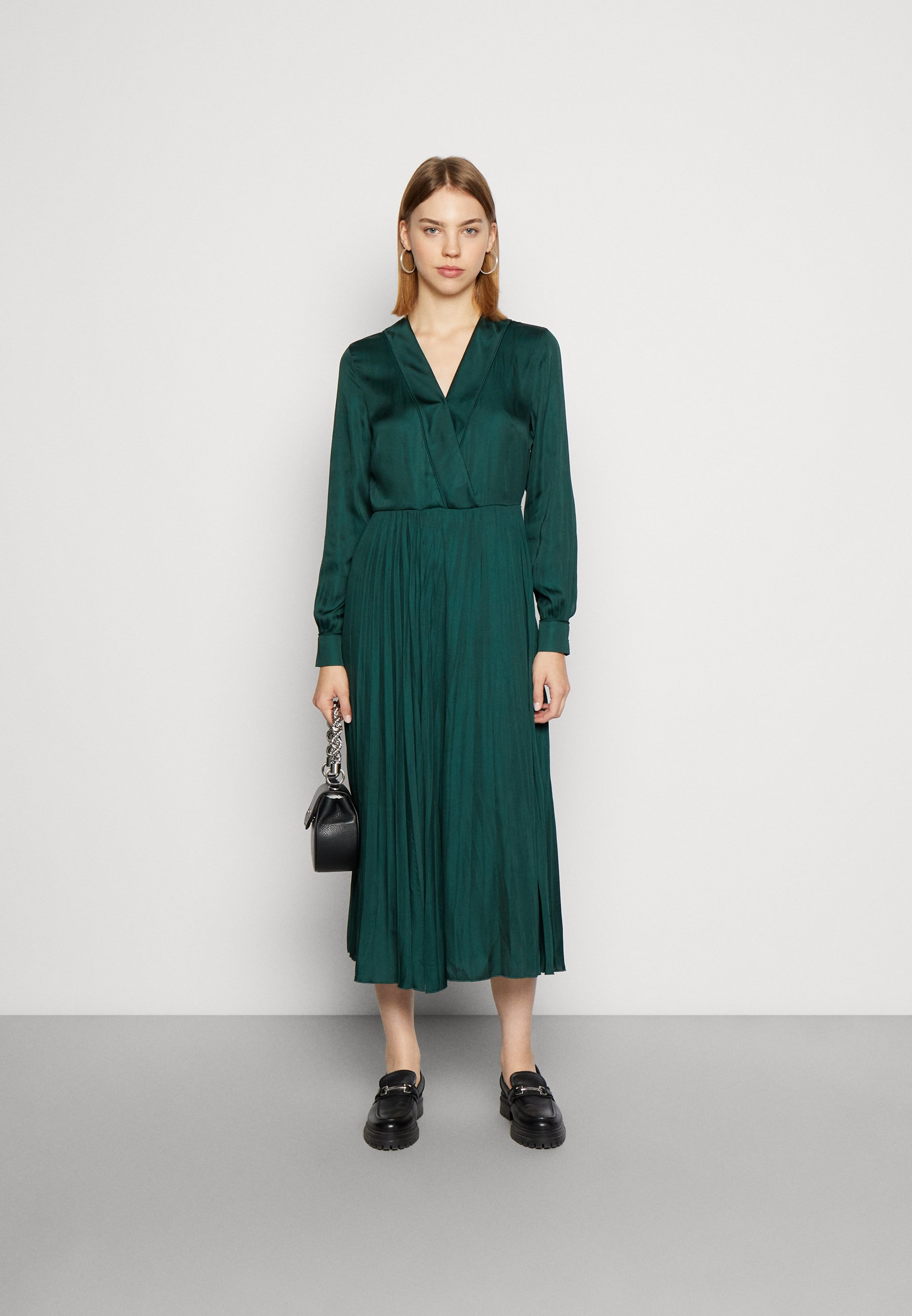 Scotch & Soda LONG SLEEVED DRESS - Day dress - green