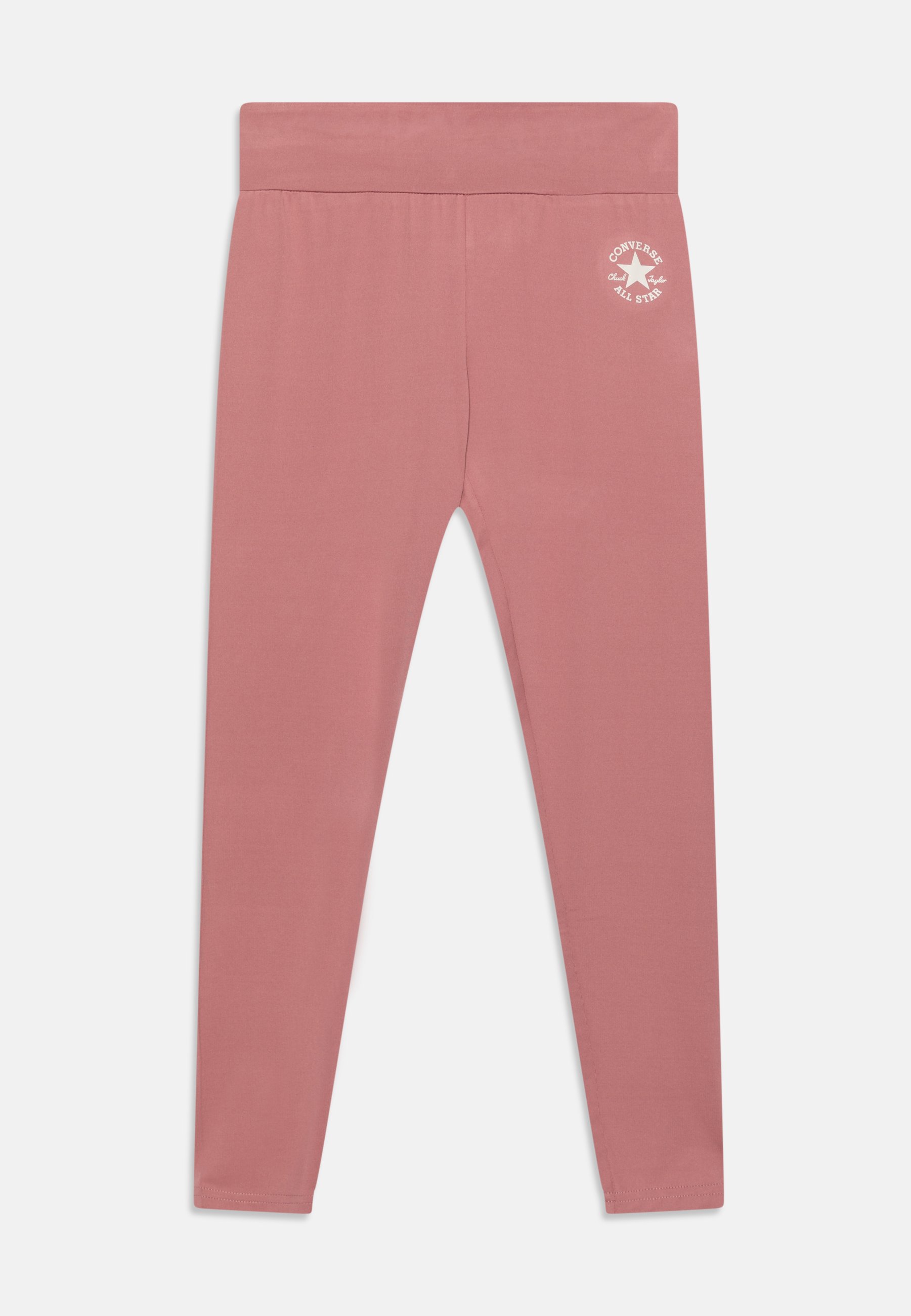 Converse CHUCK PATCH HIGH RISE - Leggings - Trousers - night flamingo/pink