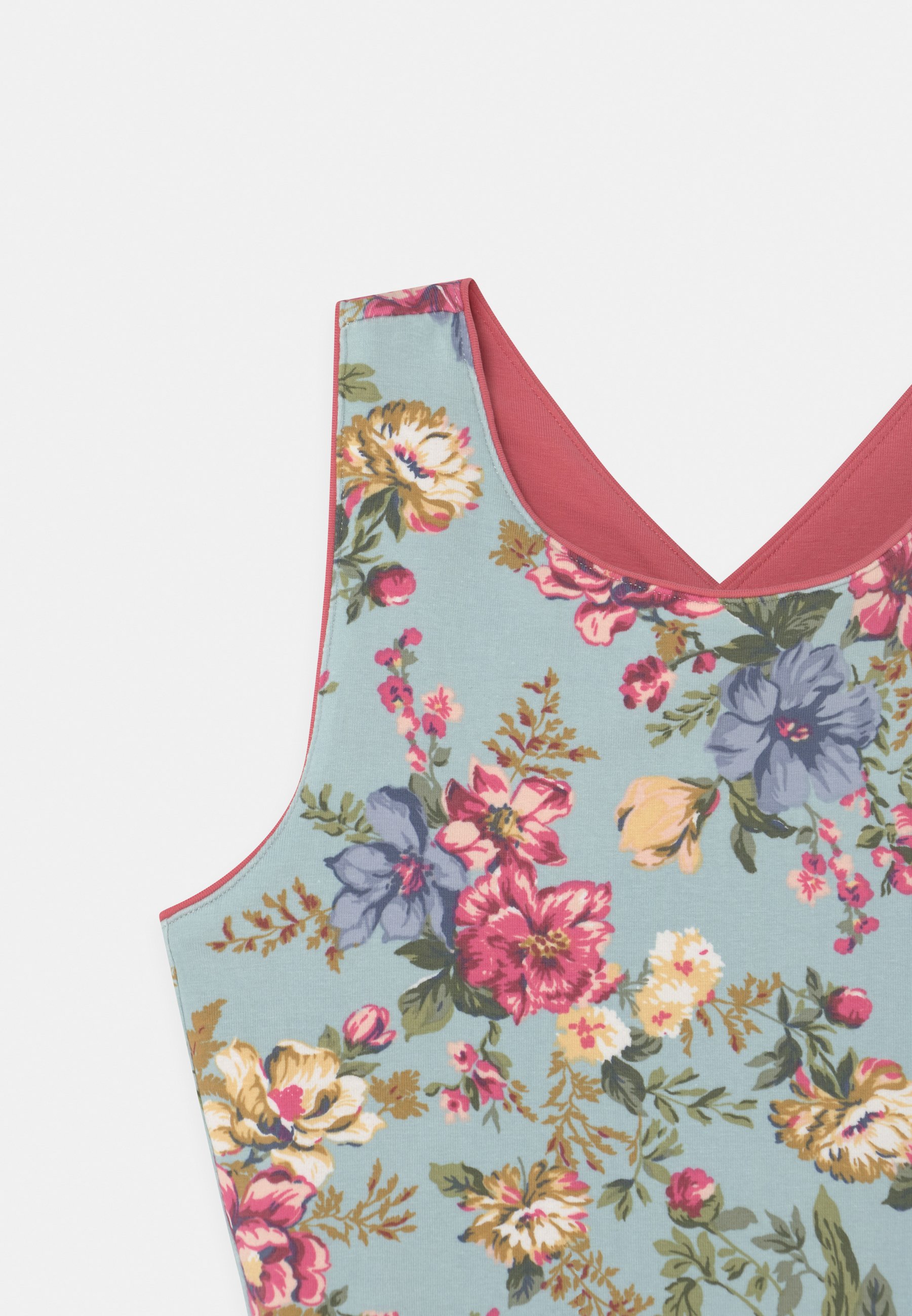Polo Ralph Lauren CROSSBACK DAY DRESS - Day dress - blue macro/multi-coloured