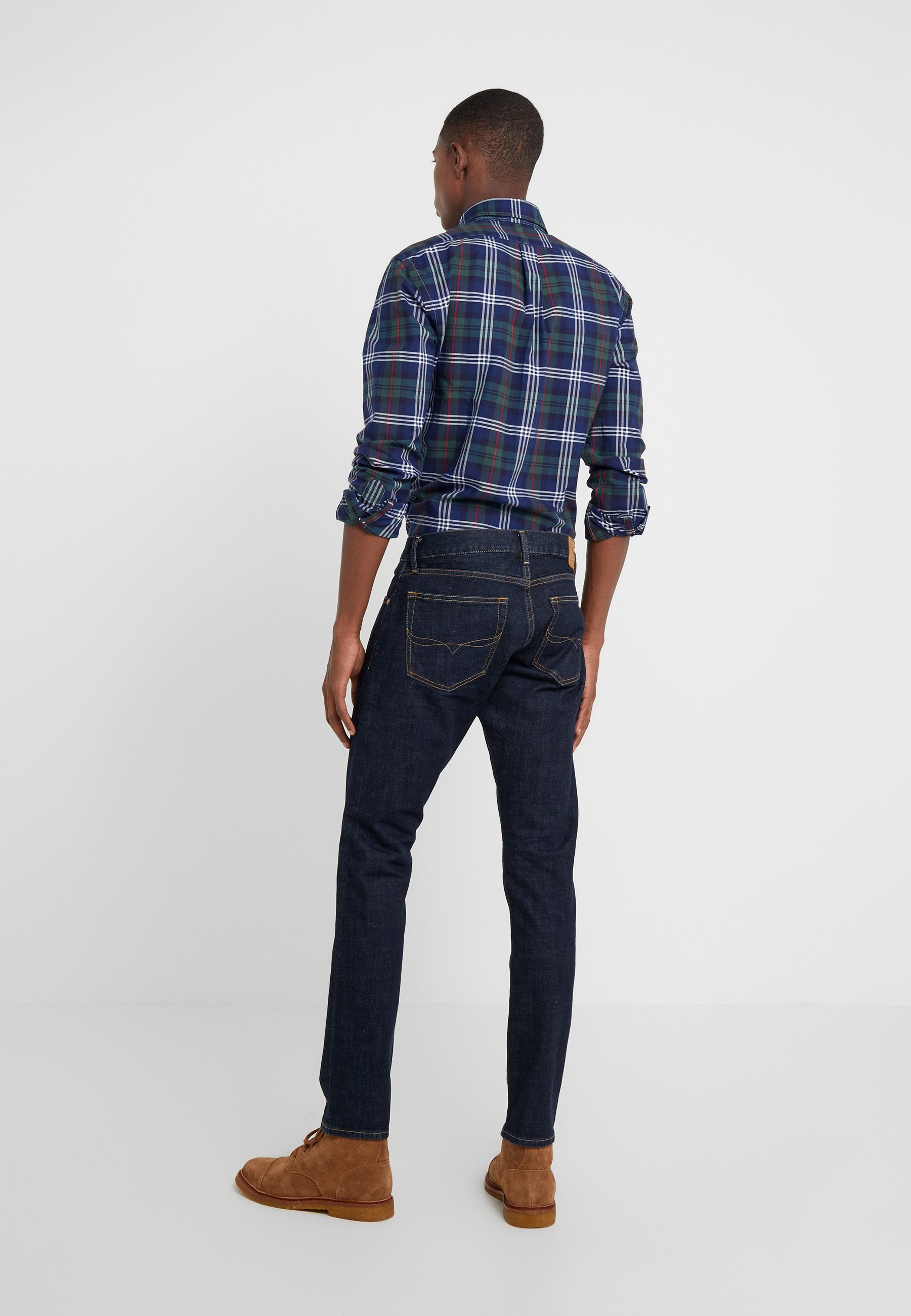 Polo Ralph Lauren SULLIVAN SLIM JEAN WITH POLO - Slim fit jeans - dark-blue denim/blue denim