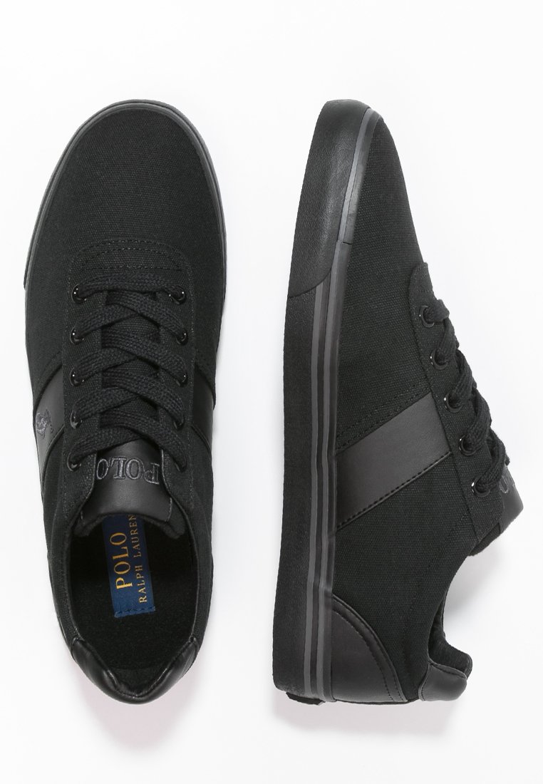Polo Ralph Lauren HANFORD SNEAKER - Trainers - black/charcoal/black