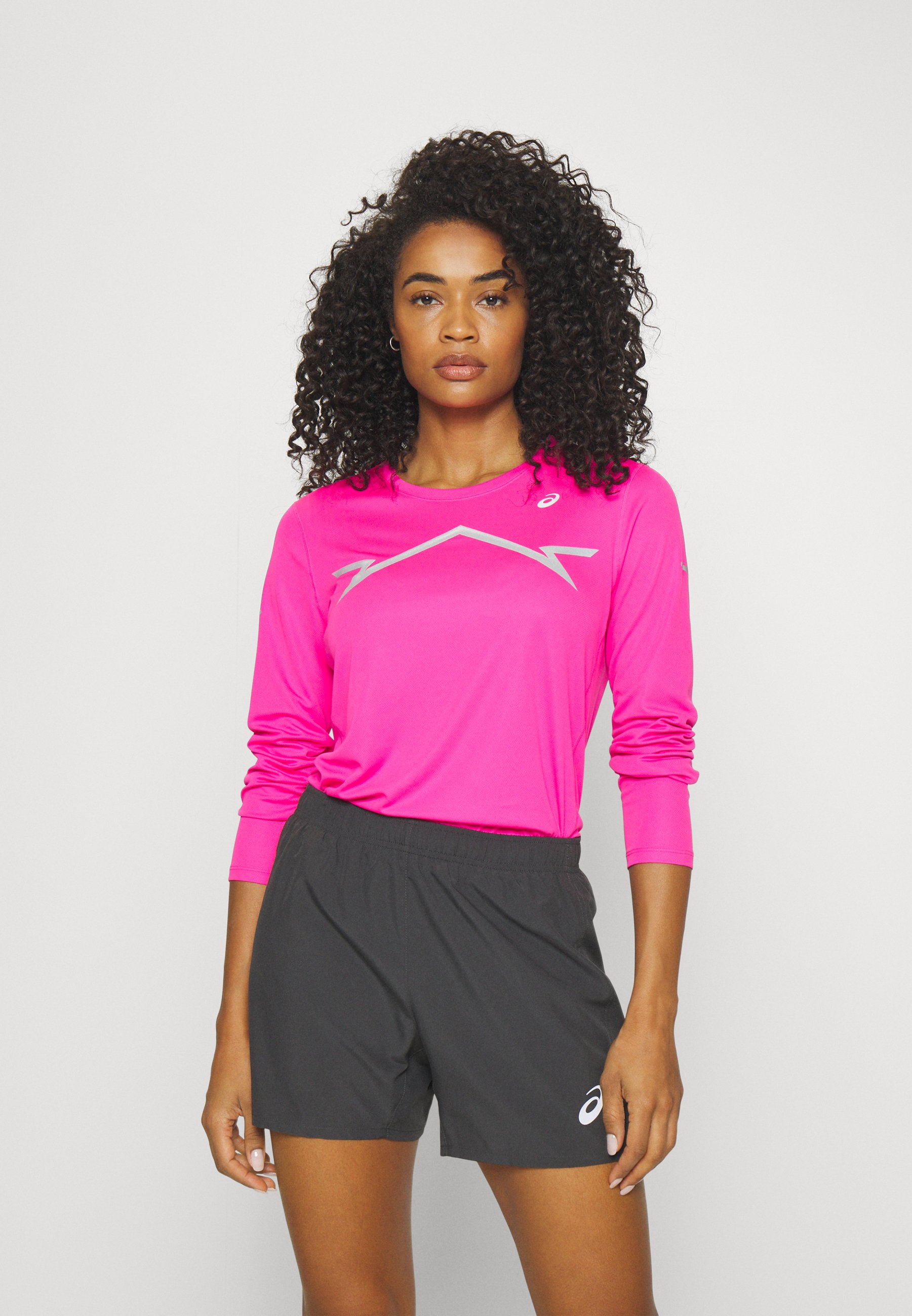 ASICS LITE SHOW - Long sleeved top - pink glo/pink