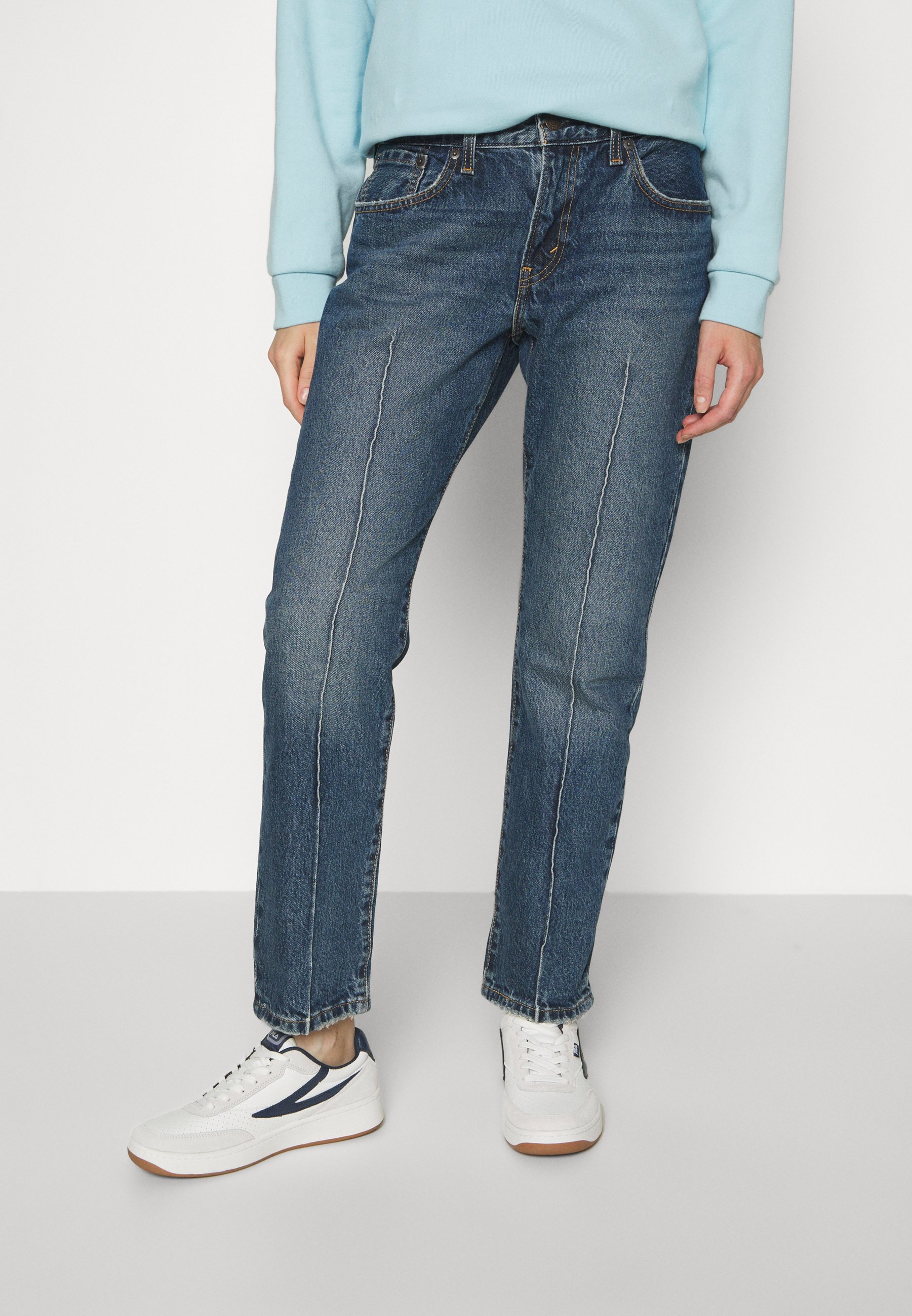Levi's® MIDDY STRAIGHT - Straight leg jeans - blue