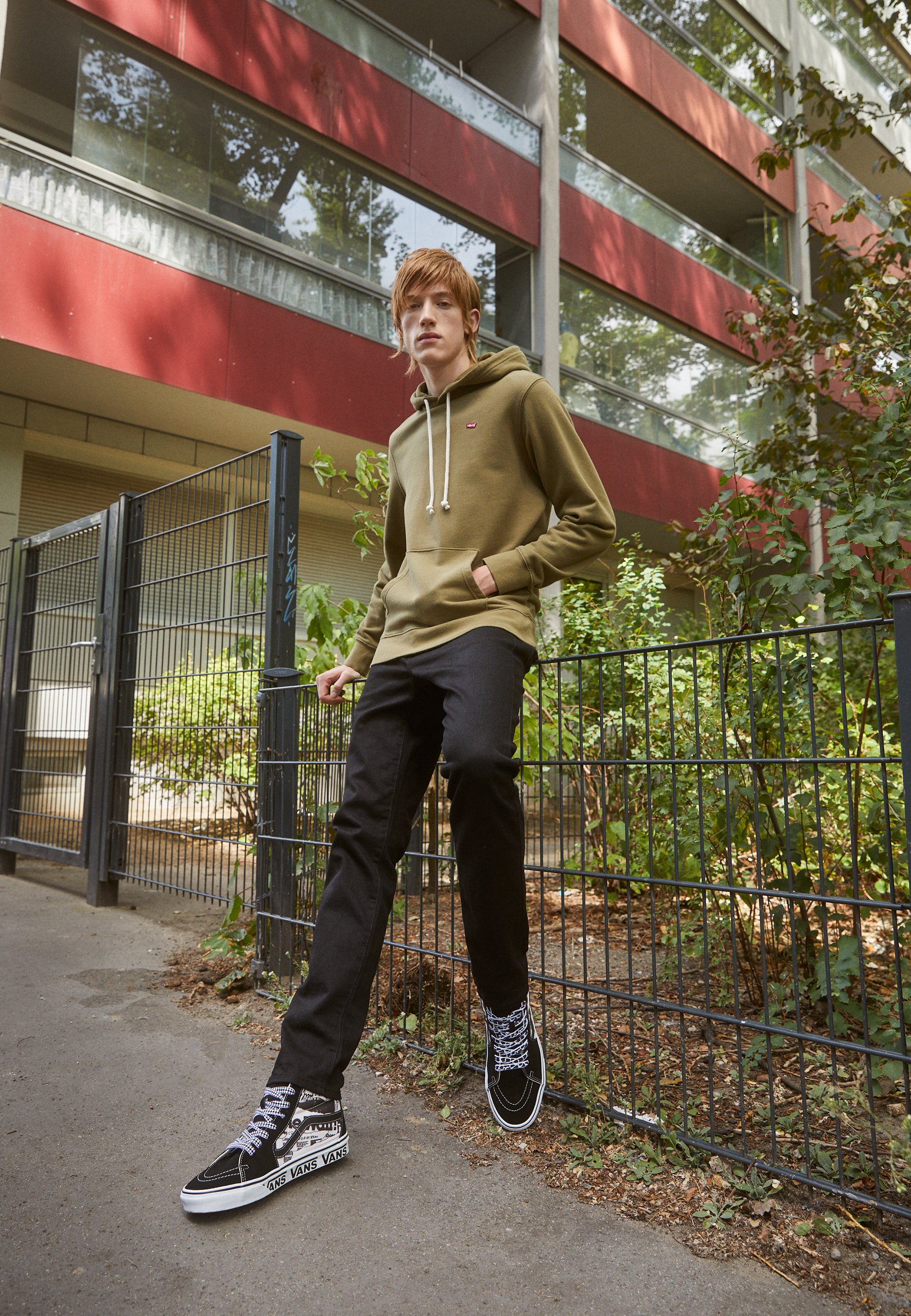 Levi's® NEW ORIGINAL - Hoodie - martini olive/olive