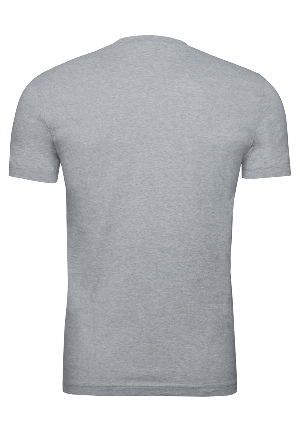Diesel T-DIEGOR-DIV   - Print T-shirt - grey melange a grai cb/grey