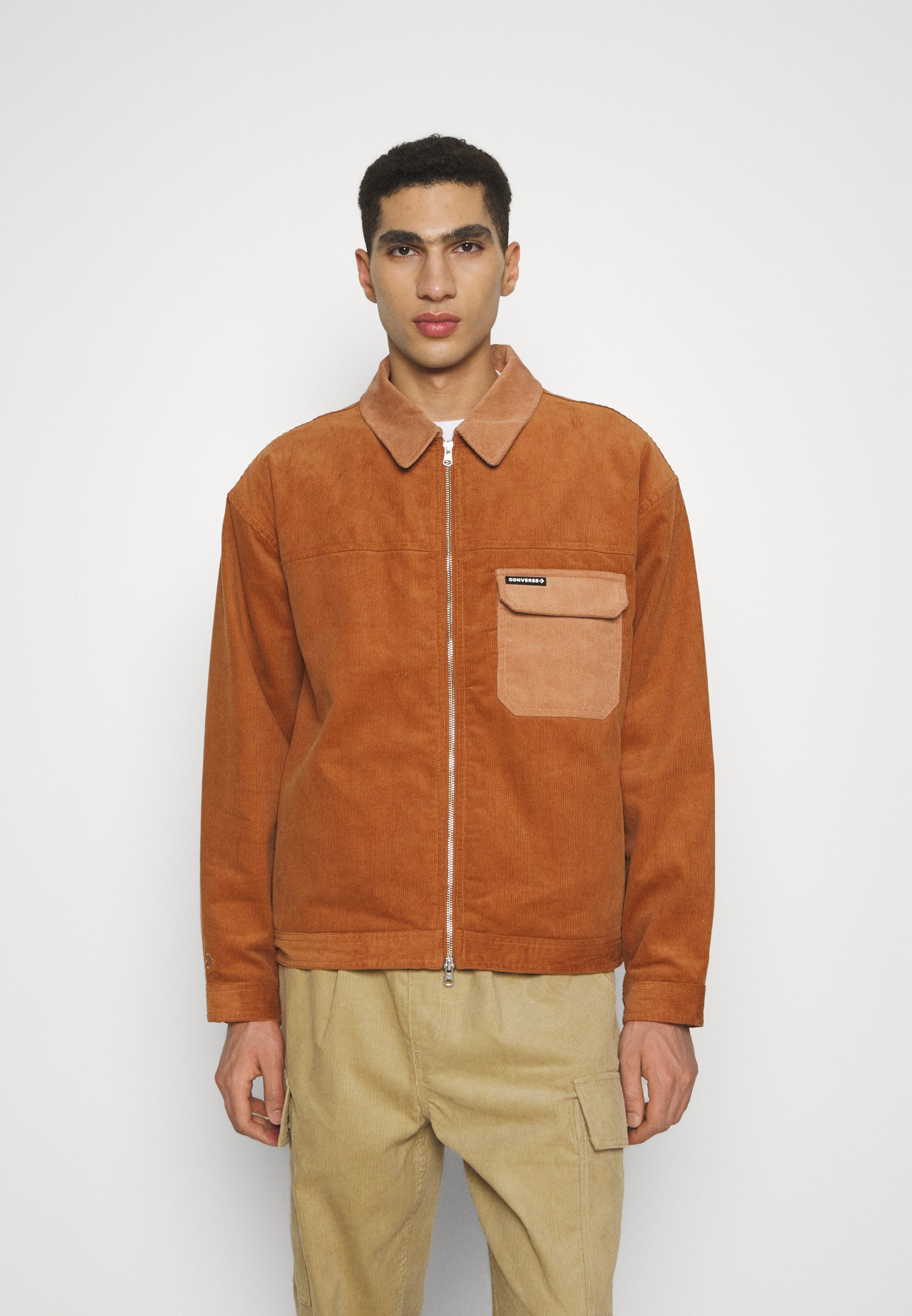Converse PADDED JACKET - Light jacket - tawny owl/brown