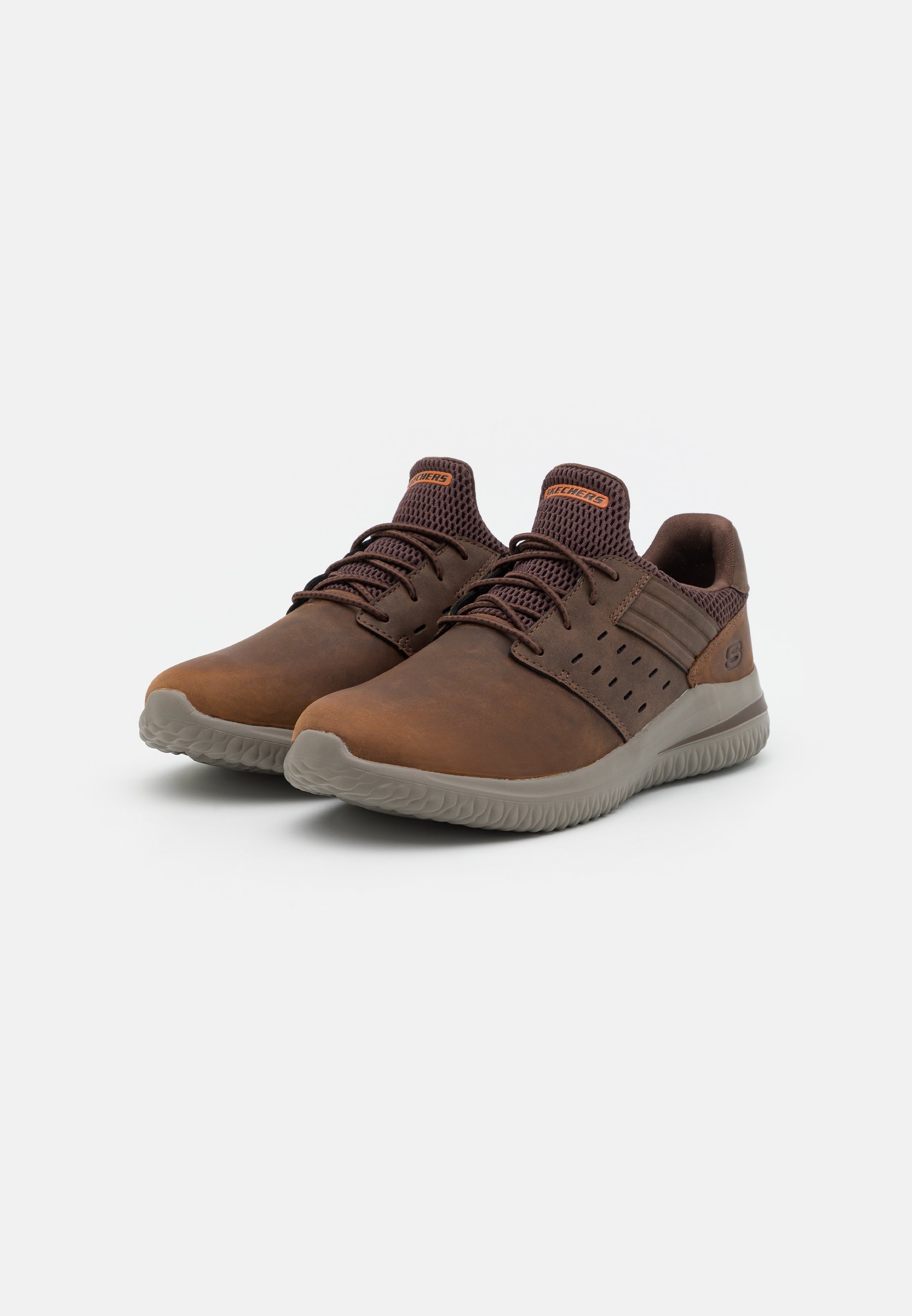 Skechers DELSON 3.0 - Trainers - dark brown