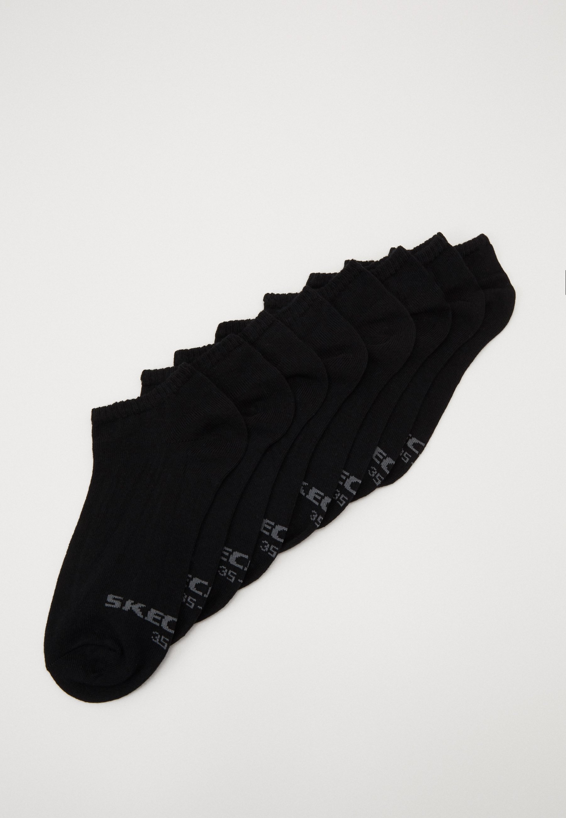 Skechers ONLINE CASUAL WOMEN BASIC SNEAKER 8 PACK - Socks - black