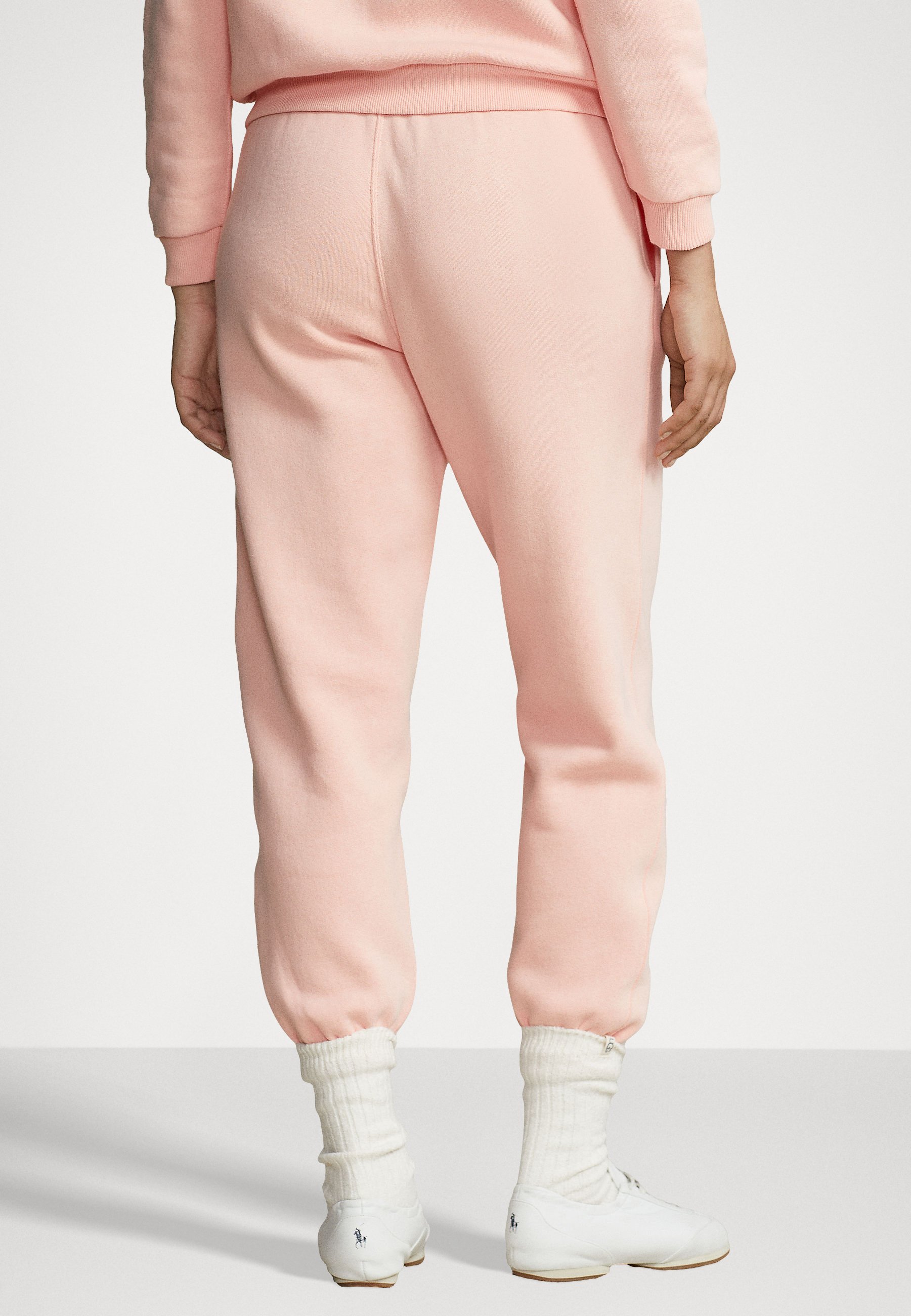 Polo Ralph Lauren ANKLE ATHLETIC - Tracksuit bottoms - deco coral/coral
